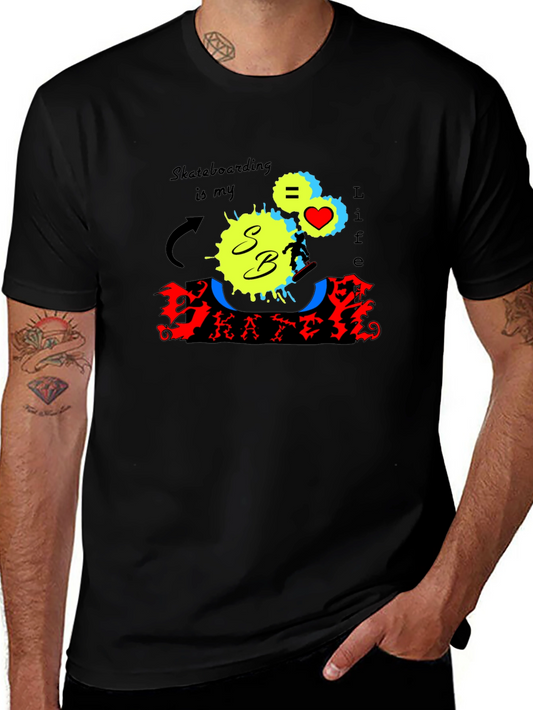 Skateboarding is My Life T-Shirt
