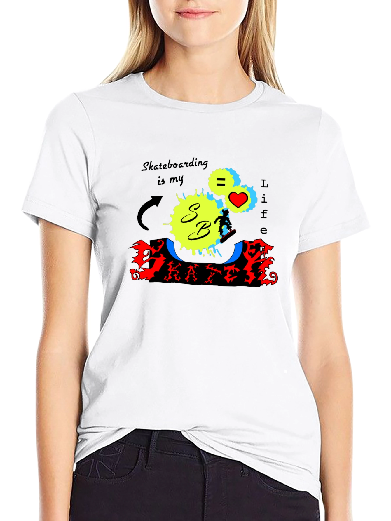 Skateboarding is My Life T-Shirt