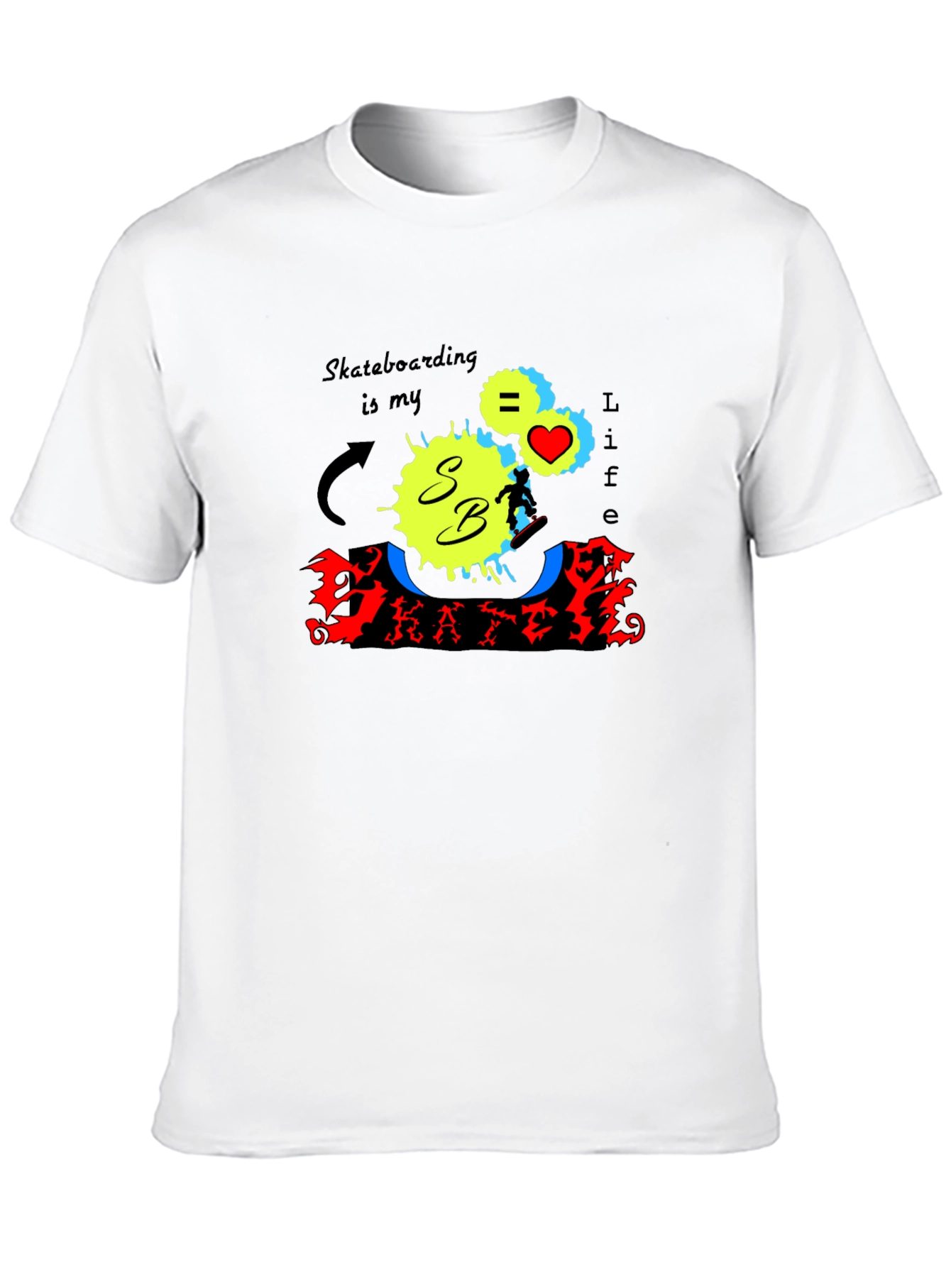 Skateboarding is My Life T-Shirt