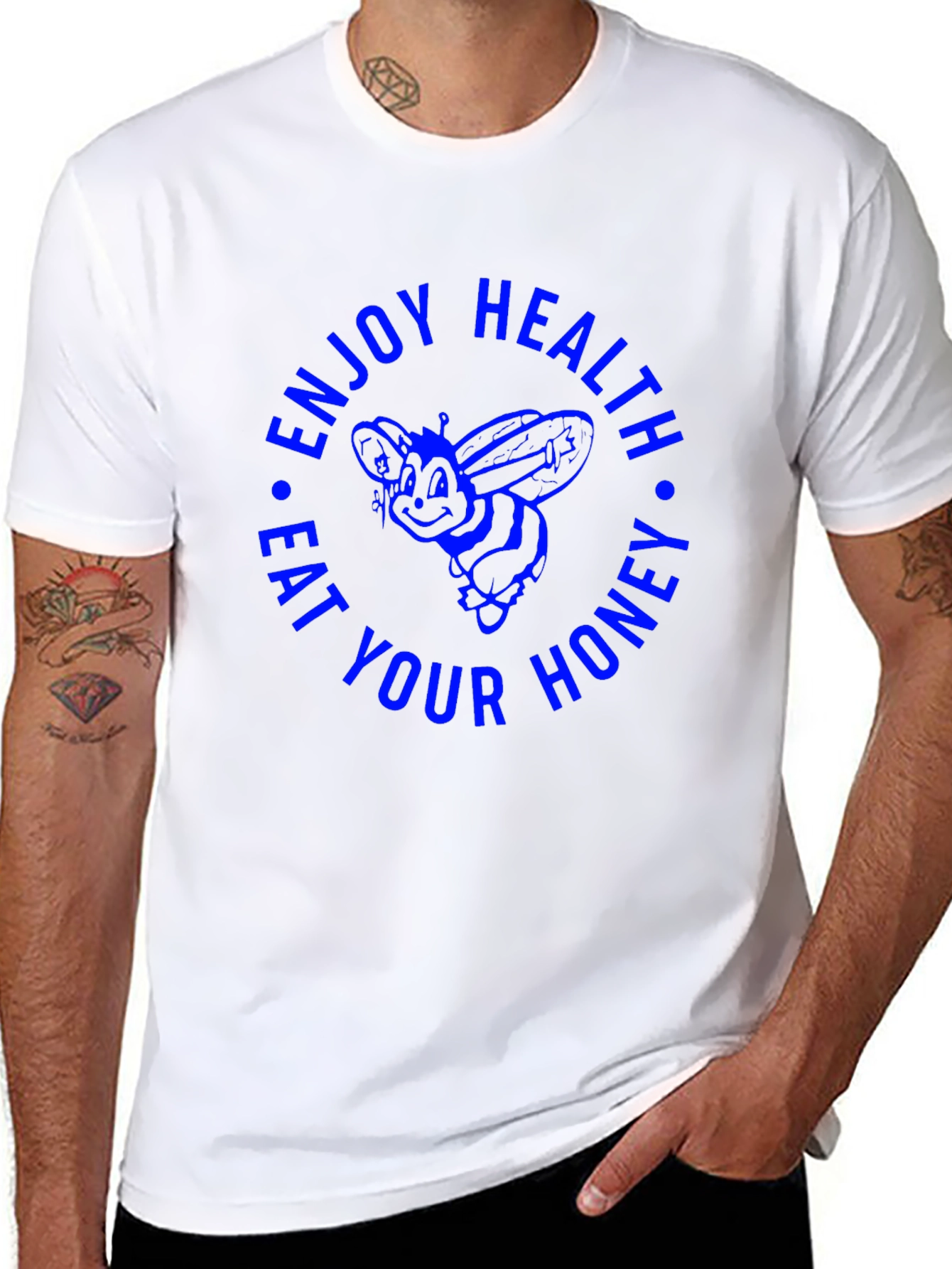 Enjoy Health Eat Your Honey Black T-Shirt