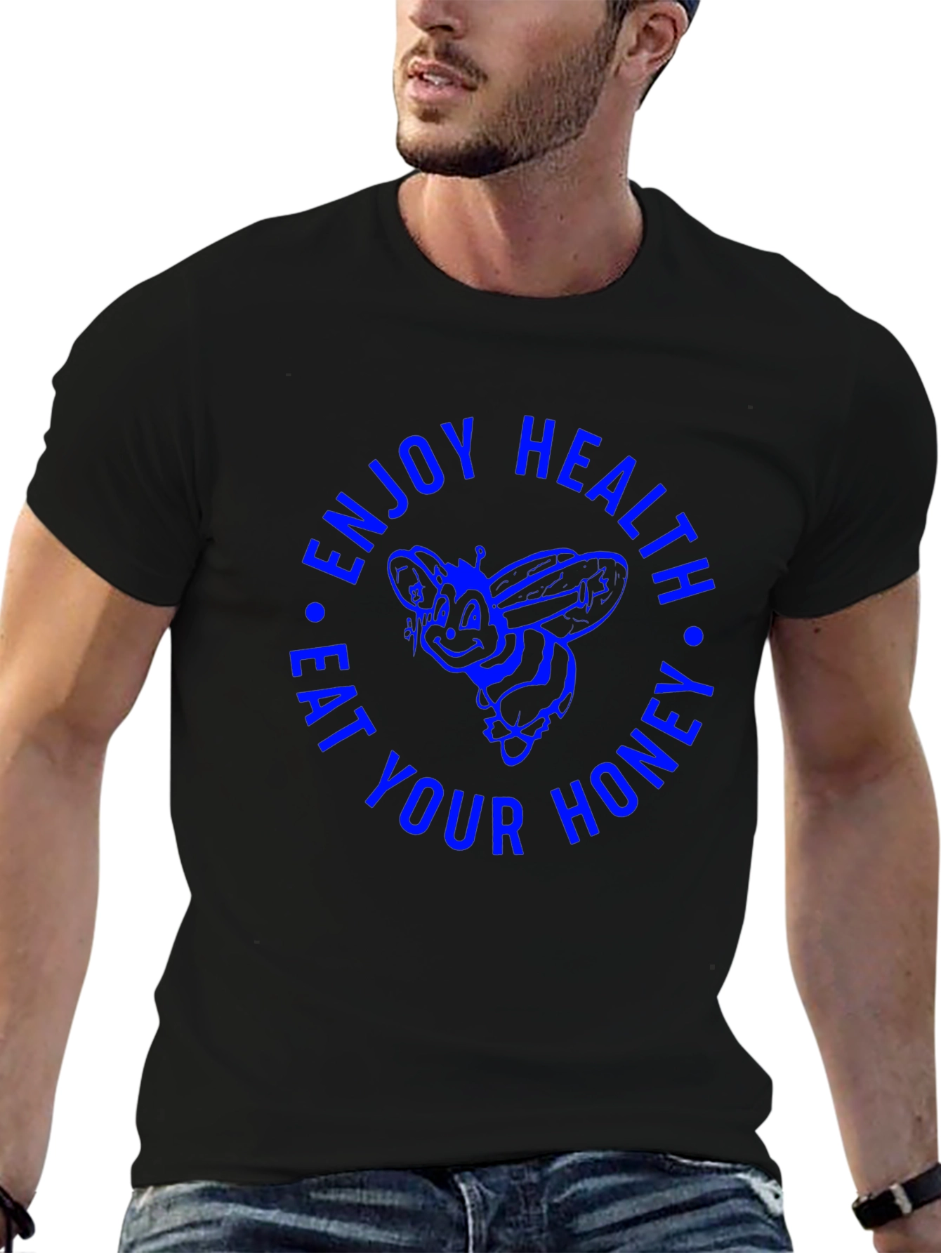 Enjoy Health Eat Your Honey Black T-Shirt