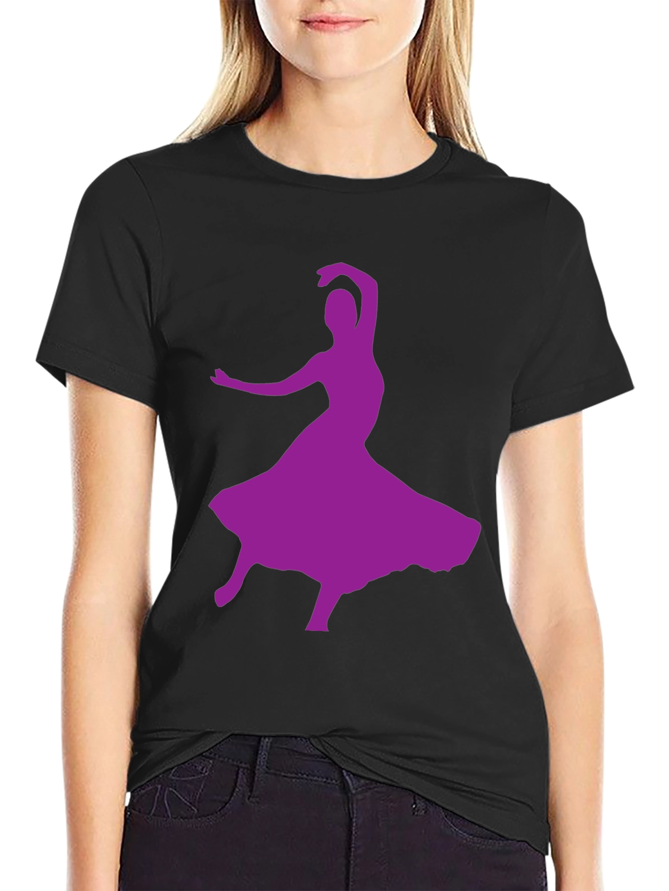 Dancing Silhouette Graphic Tee
