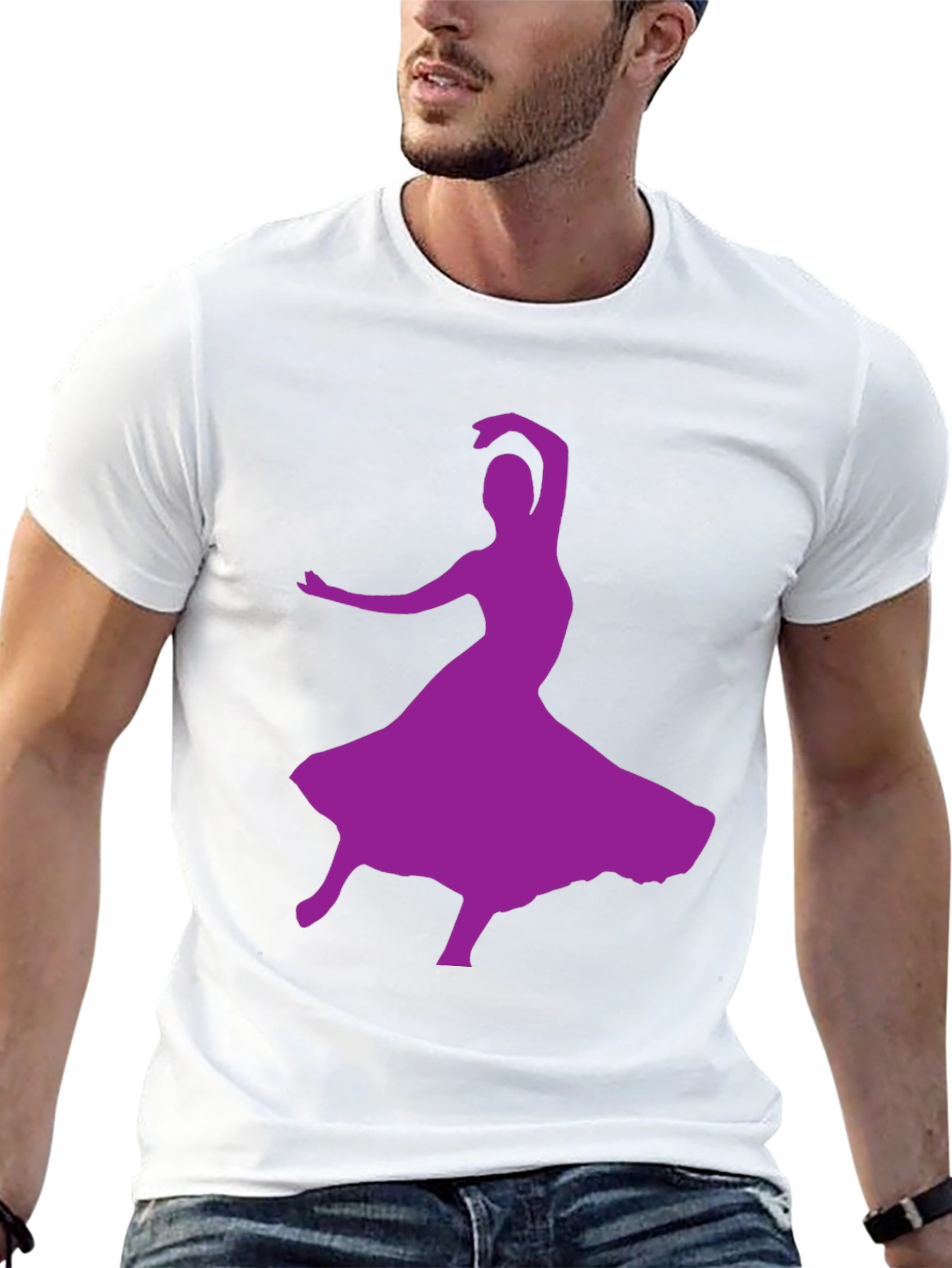 Dancing Silhouette Graphic Tee