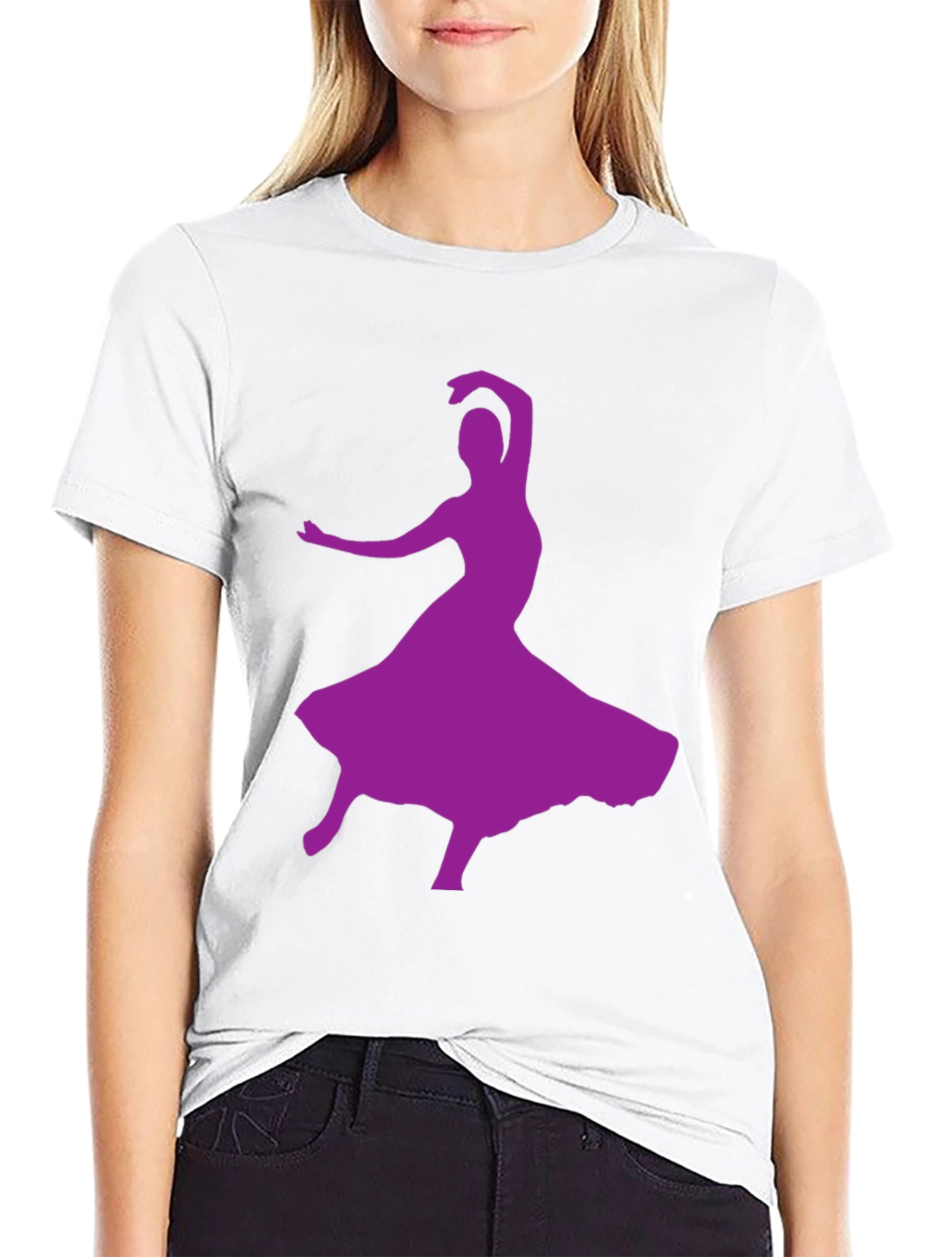 Dancing Silhouette Graphic Tee