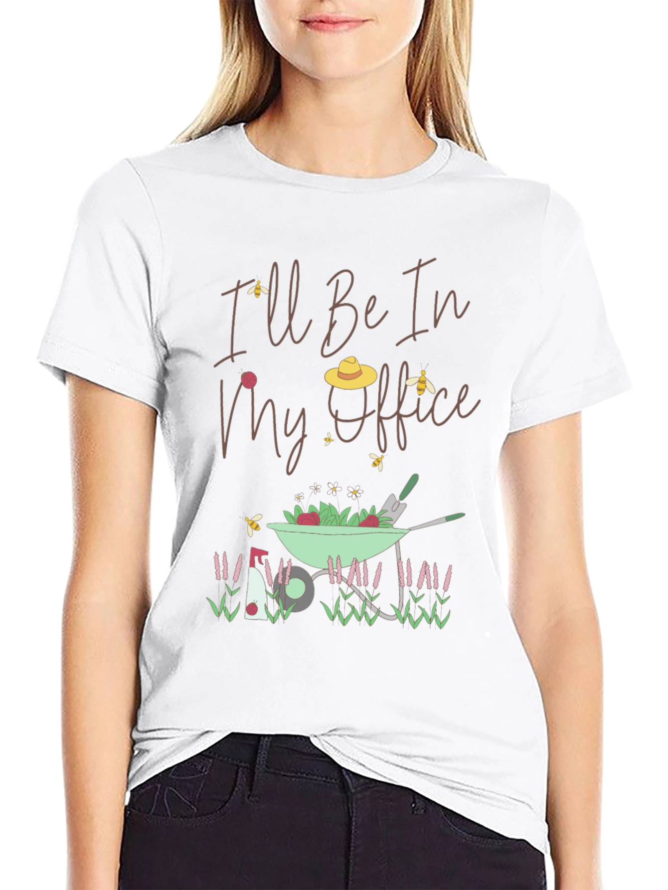 Gardening T-Shirt: Ill Be In My Office