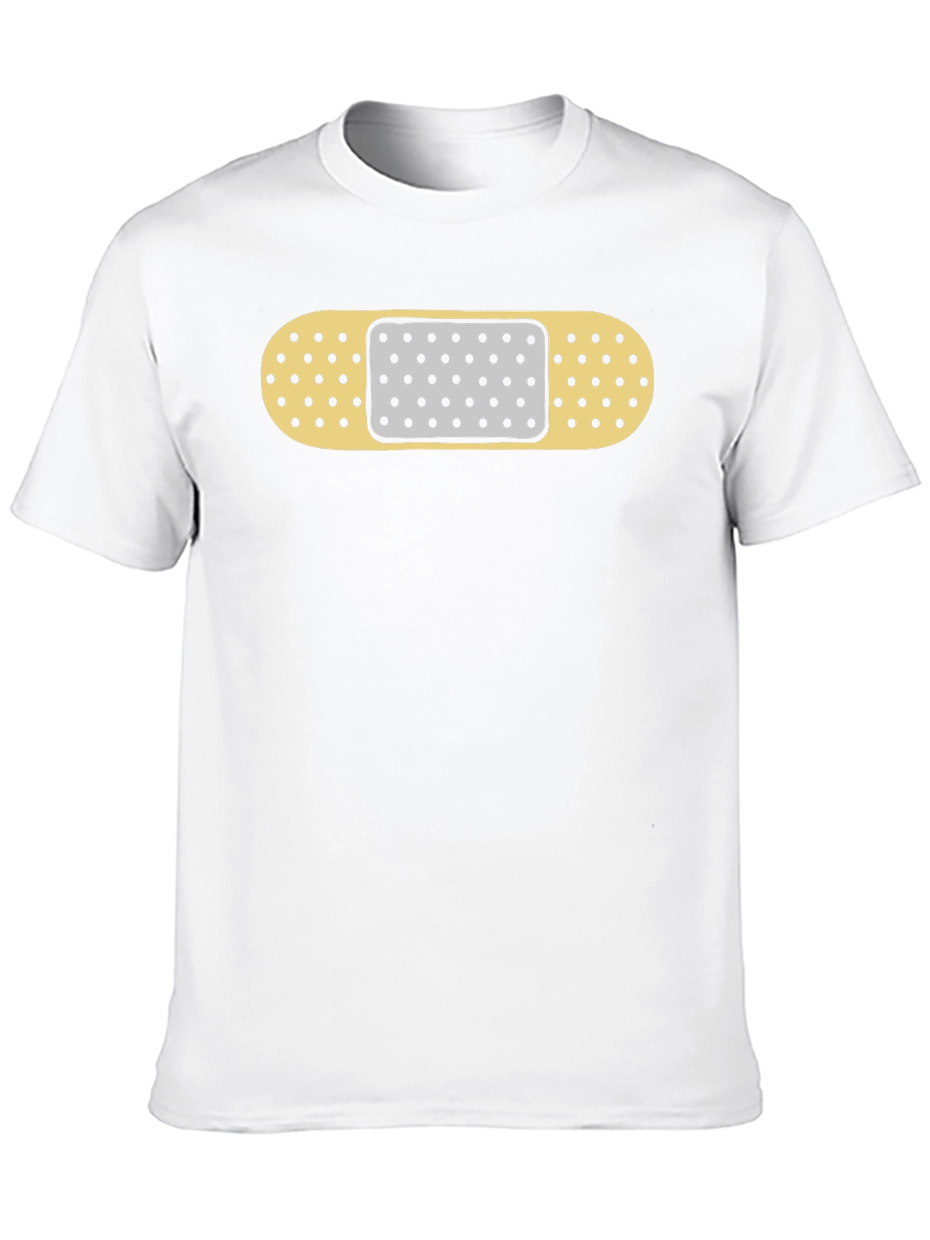 Novelty Band-Aid Graphic T-Shirt