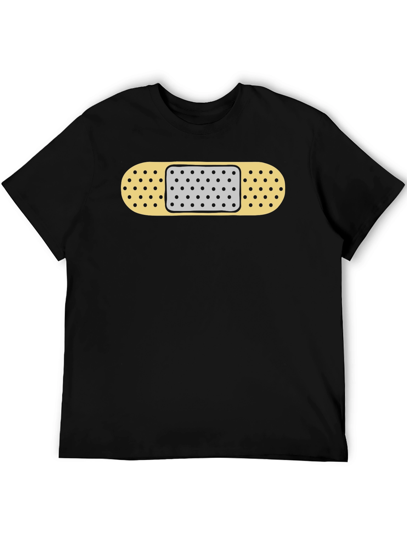 Novelty Band-Aid Graphic T-Shirt