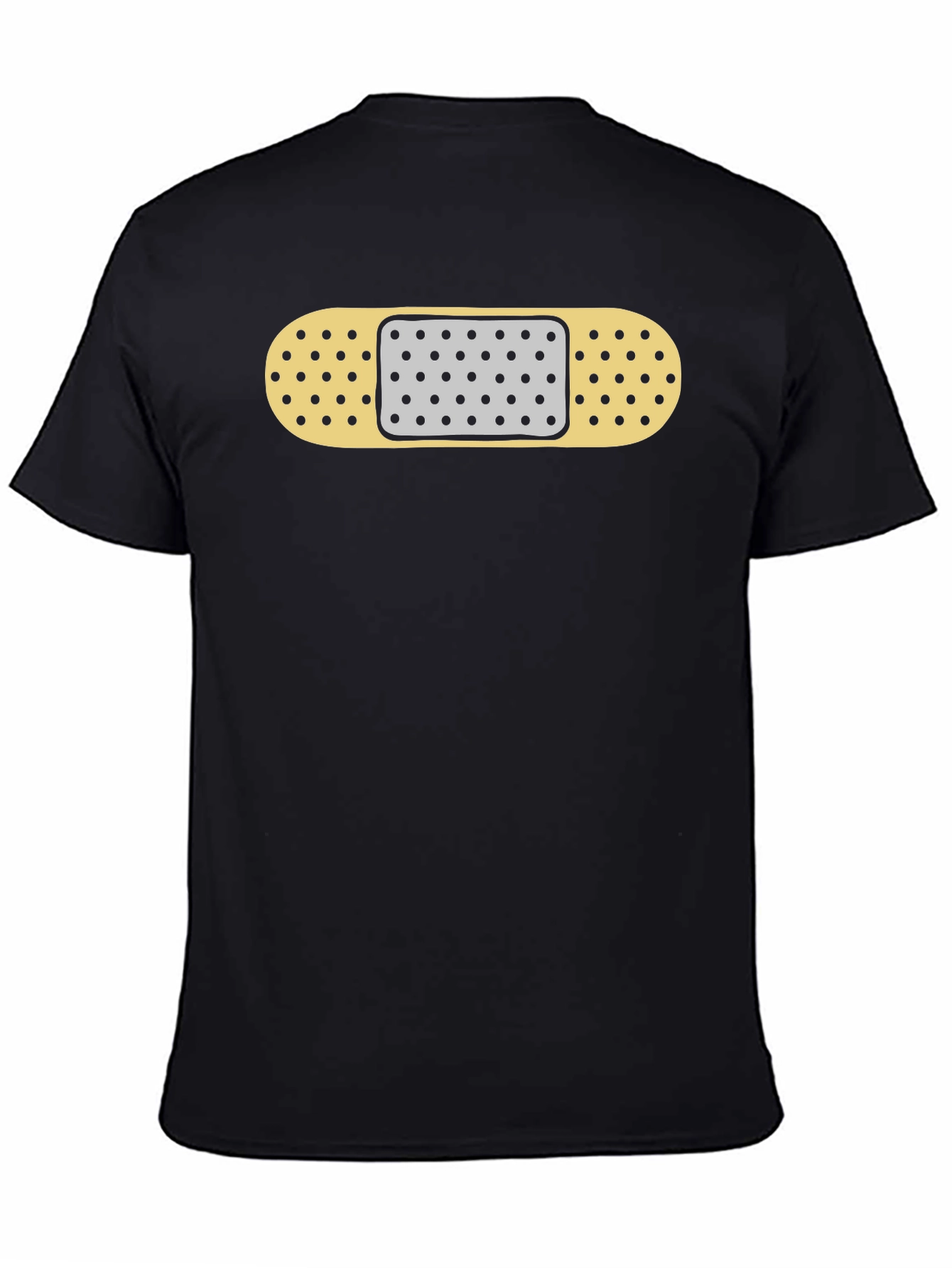 Novelty Band-Aid Graphic T-Shirt