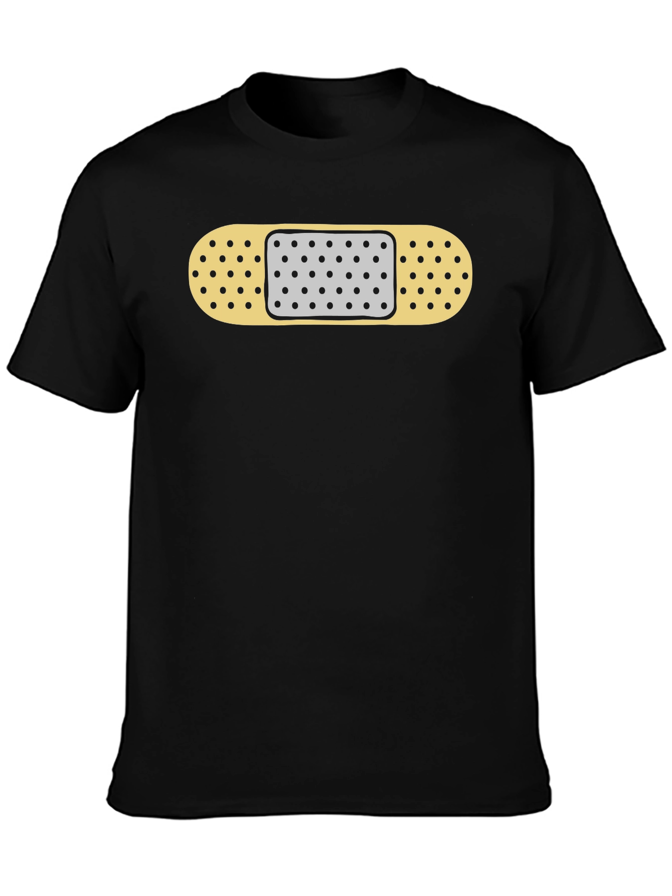Novelty Band-Aid Graphic T-Shirt