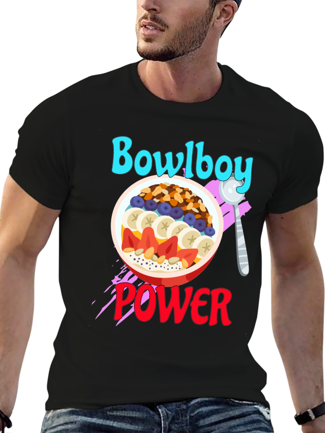 Bowlboy Power Graphic T-Shirt - Unique Design