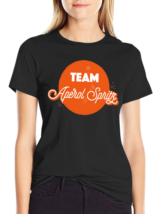 Team Aperol Spritz Graphic Tee - Trendy Drink Lover T-Shirt