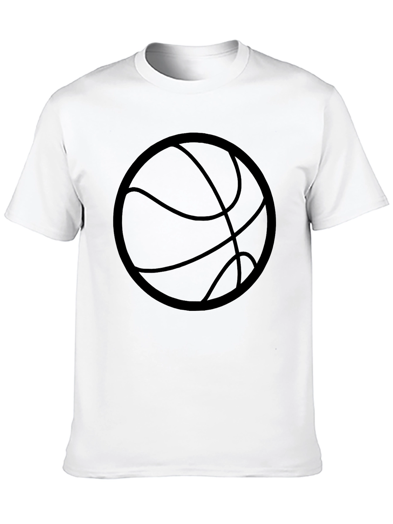 Basketball Graphic Black T-Shirt