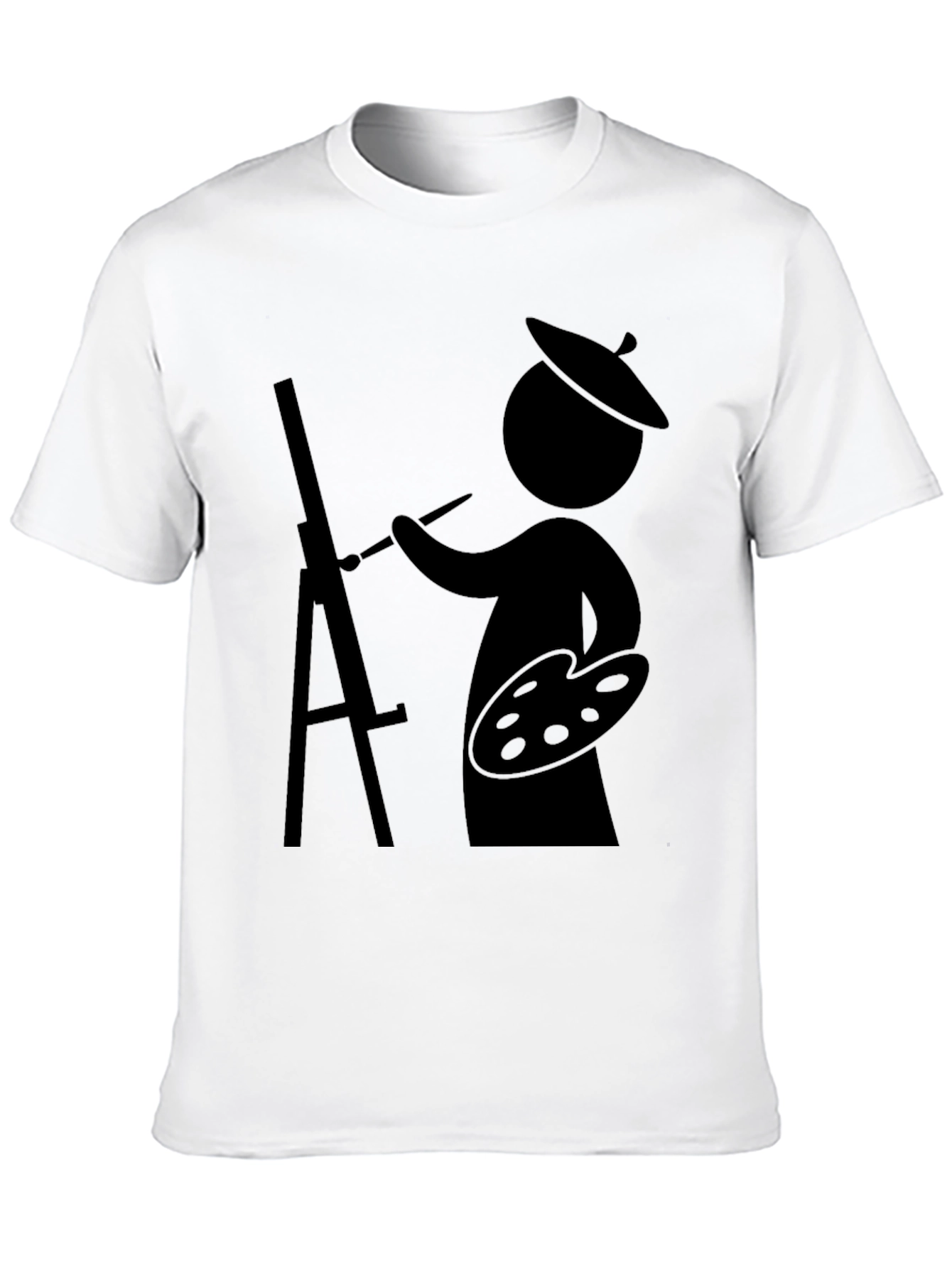Artist Graphic T-Shirt - Painter on Canvas Tee