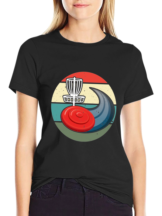 Retro Disc Golf T-Shirt | Stylish Sportswear