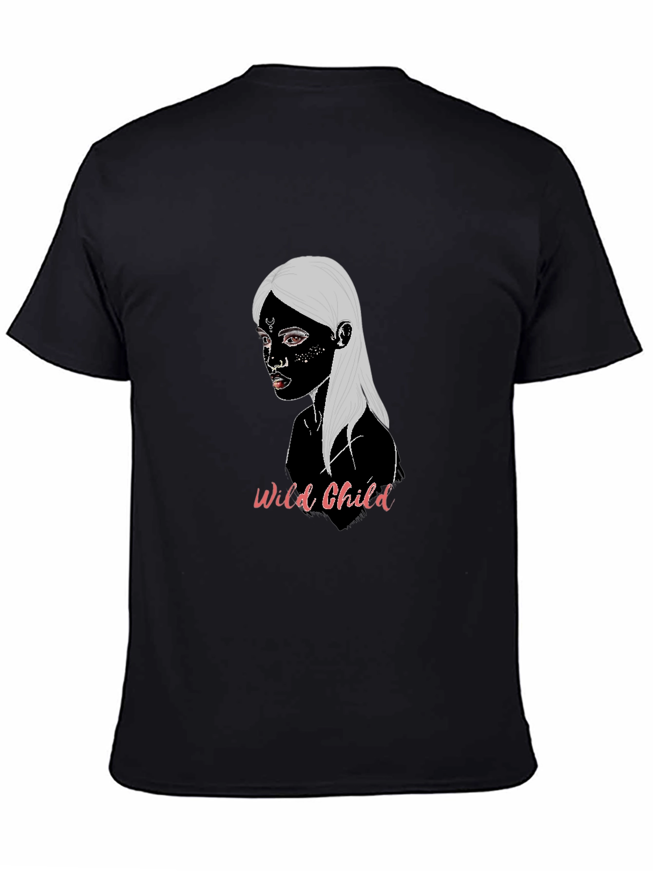Wild Child Graphic Tee - Unisex Black T-Shirt