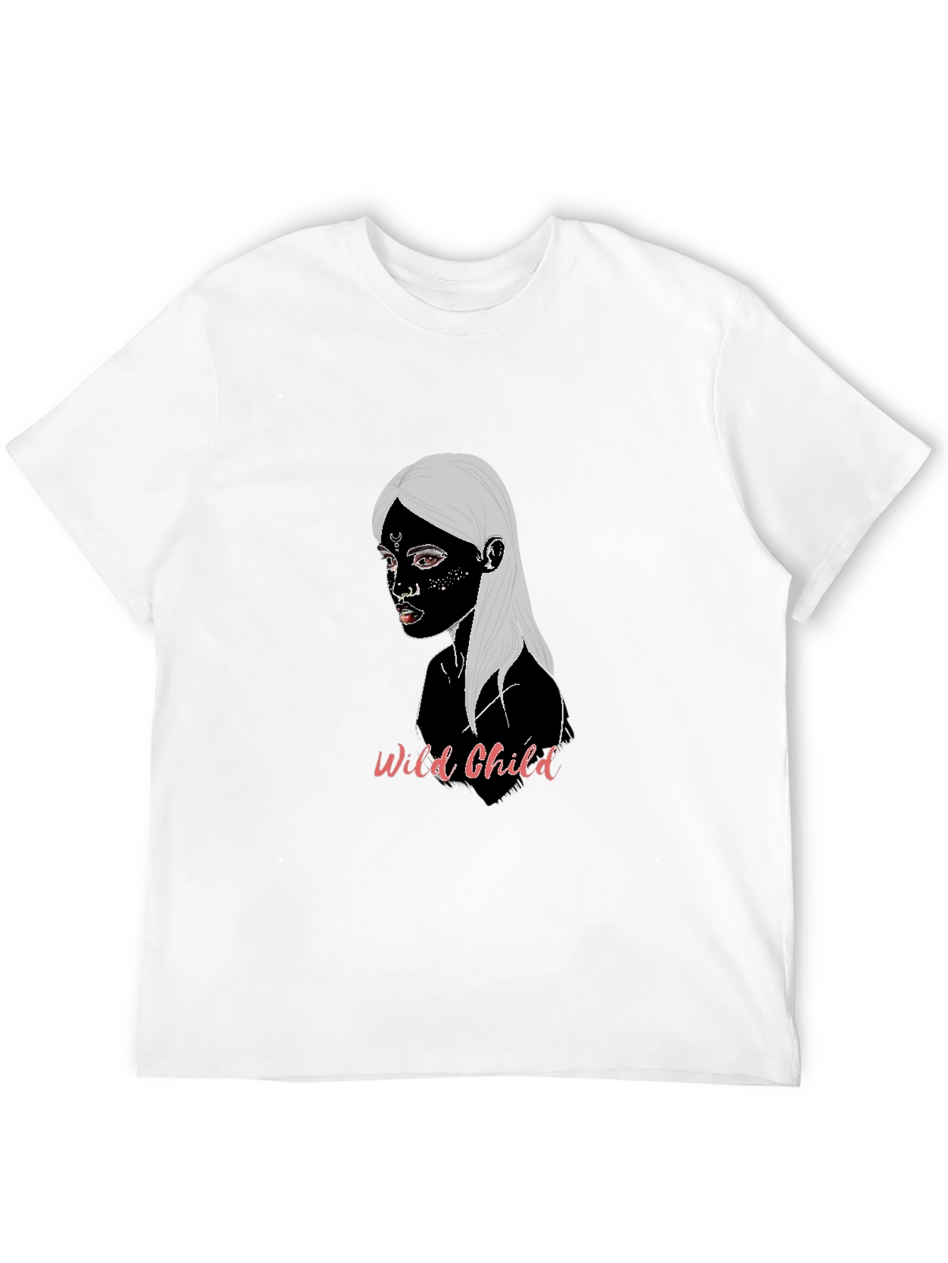 Wild Child Graphic Tee - Unisex Black T-Shirt
