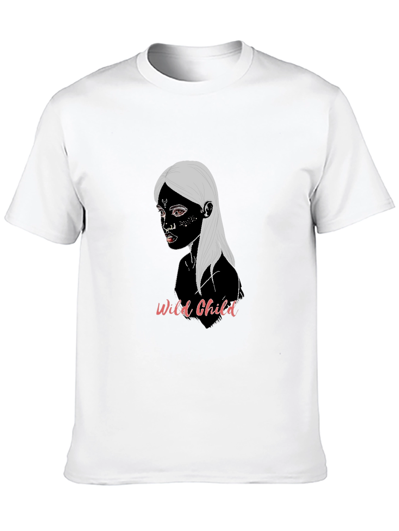Wild Child Graphic Tee - Unisex Black T-Shirt