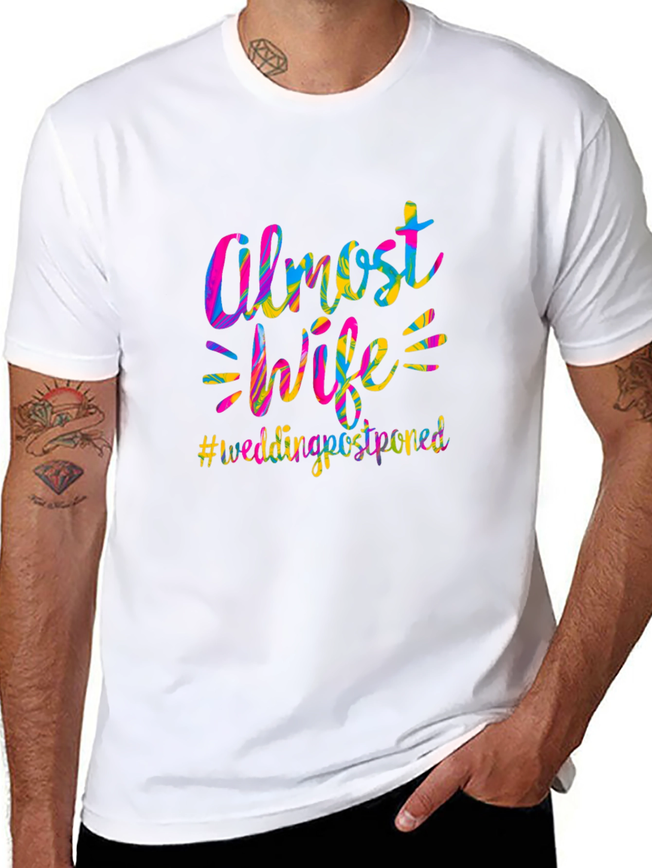 Almost Wife Wedding Postponed T-Shirt