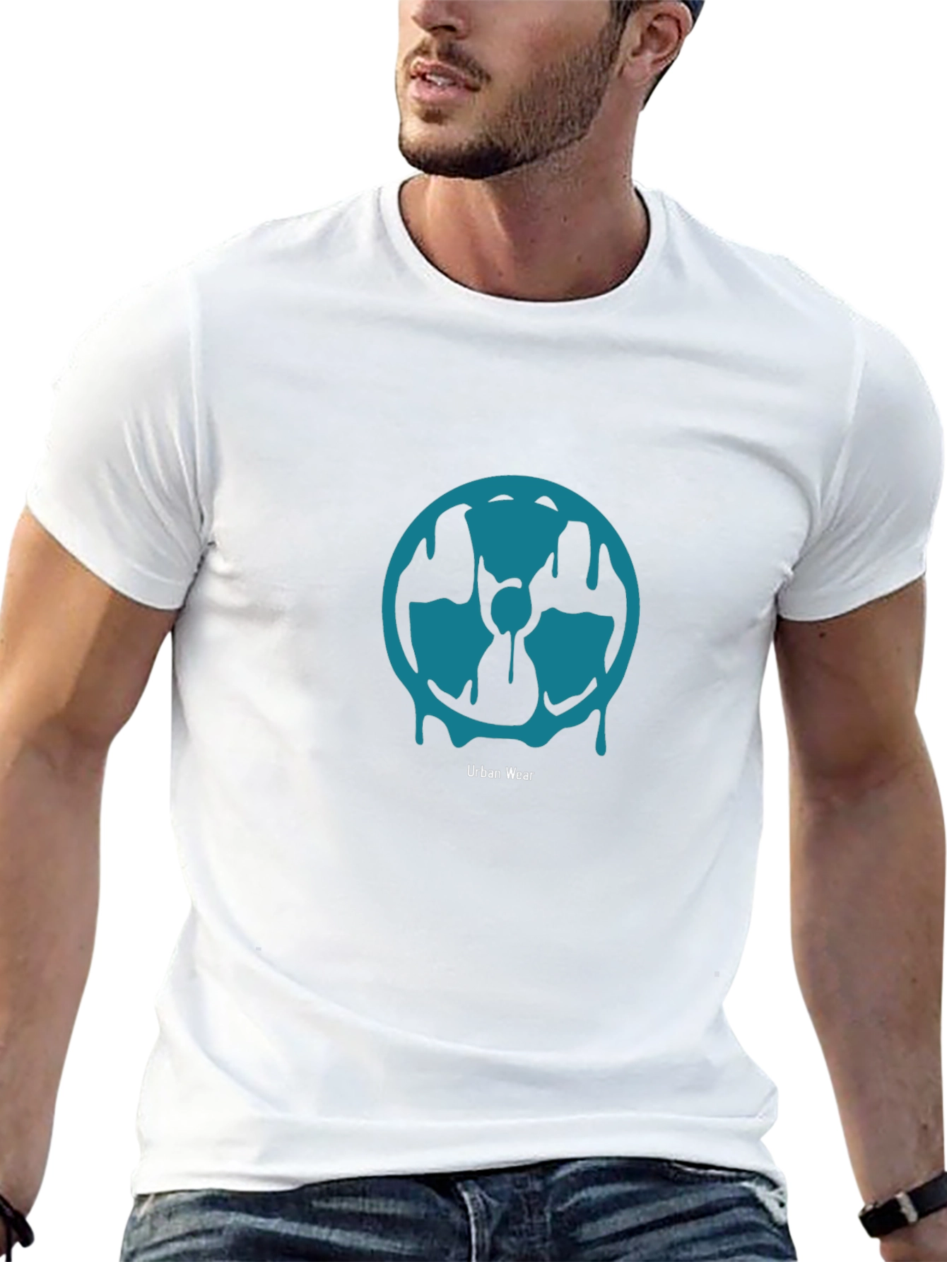 Urban Wear Graphic Tee - Radioactive Symbol