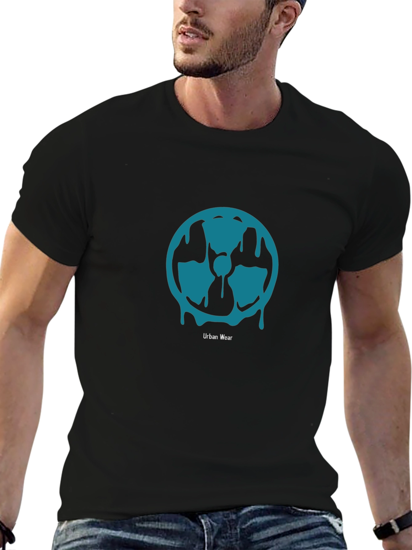 Urban Wear Graphic Tee - Radioactive Symbol