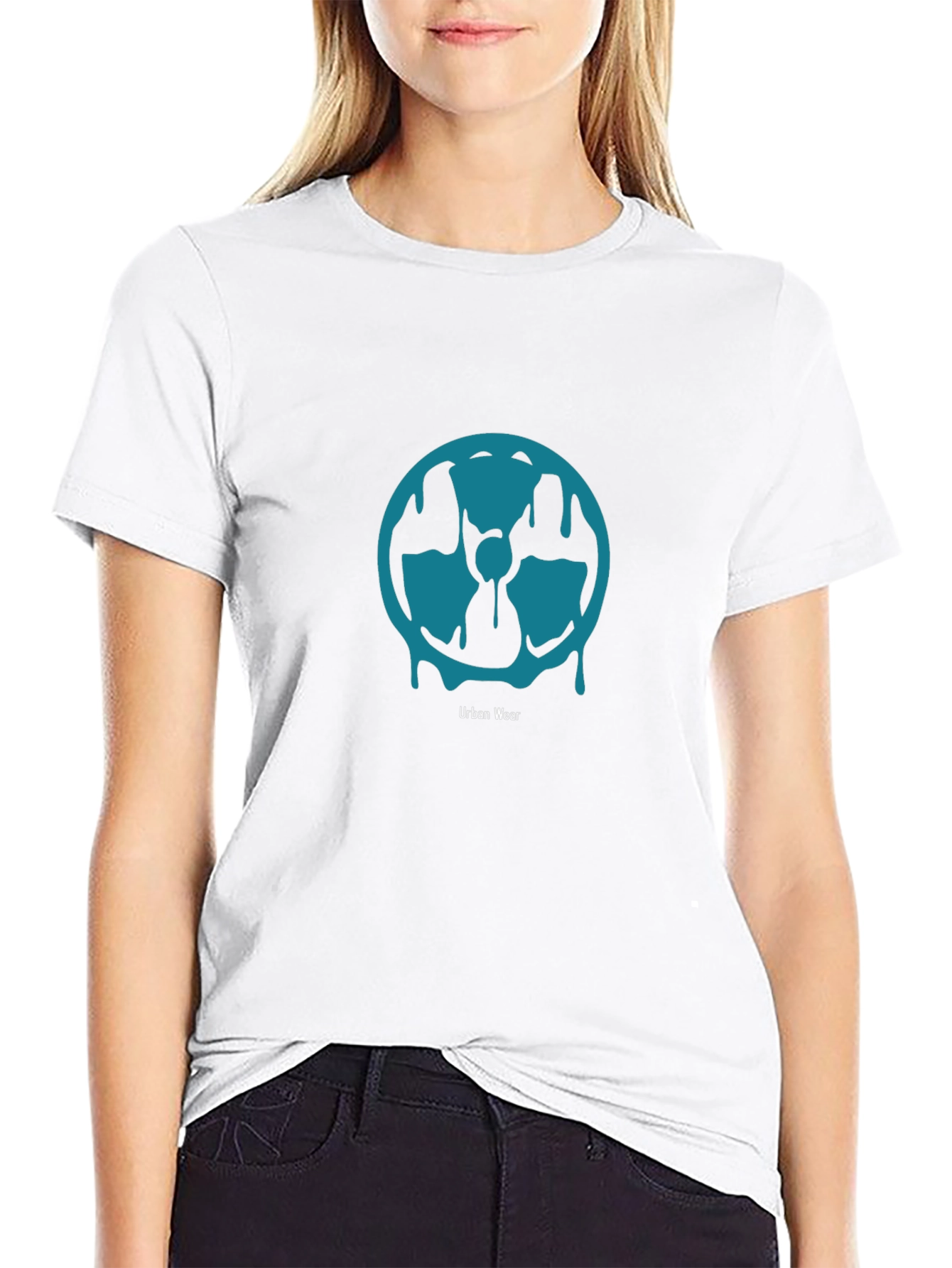 Urban Wear Graphic Tee - Radioactive Symbol