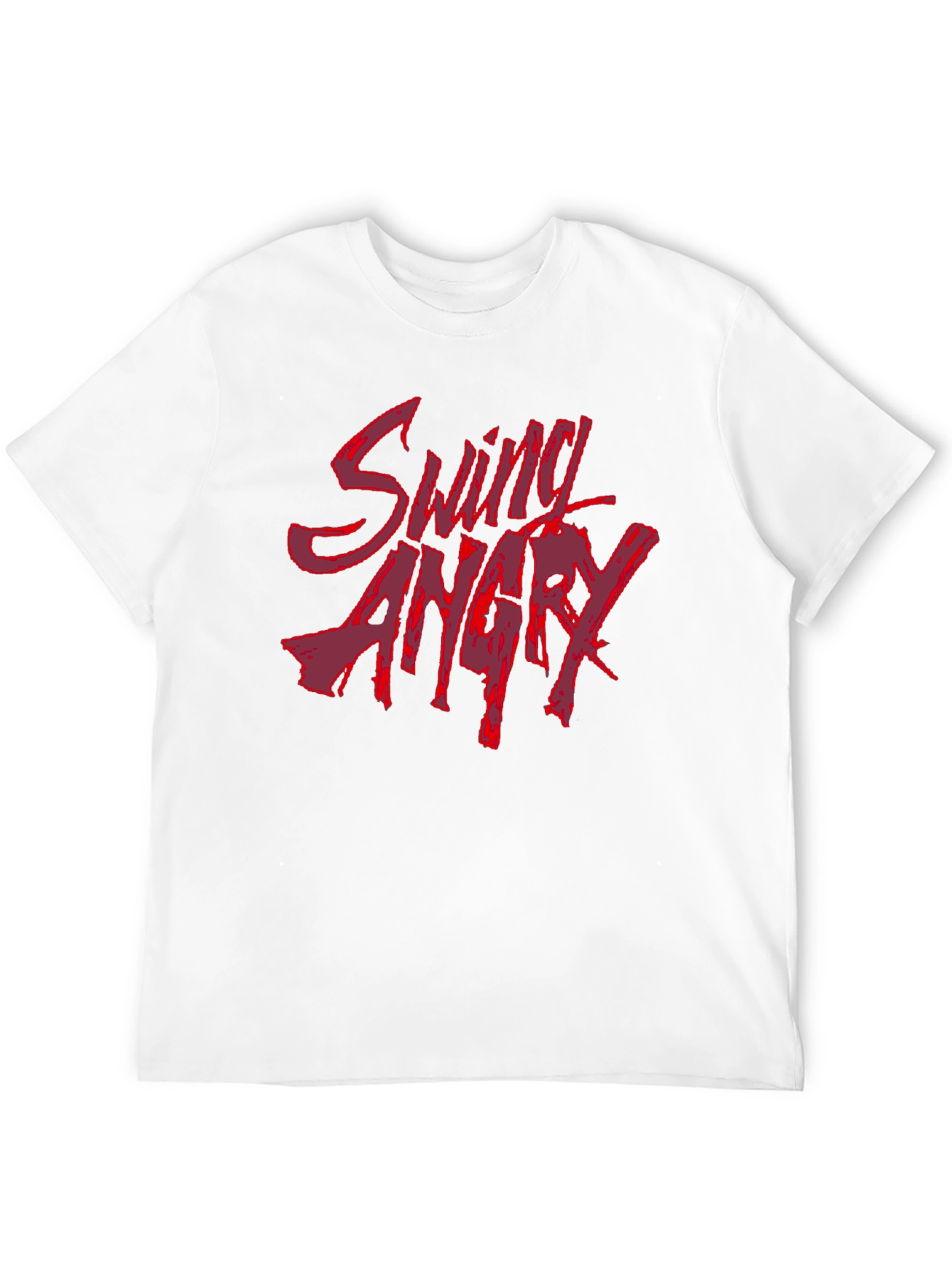Swing Angry Black Graphic Tee