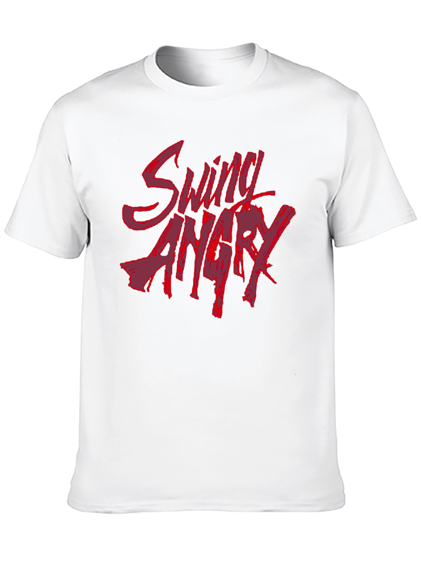 Swing Angry Black Graphic Tee