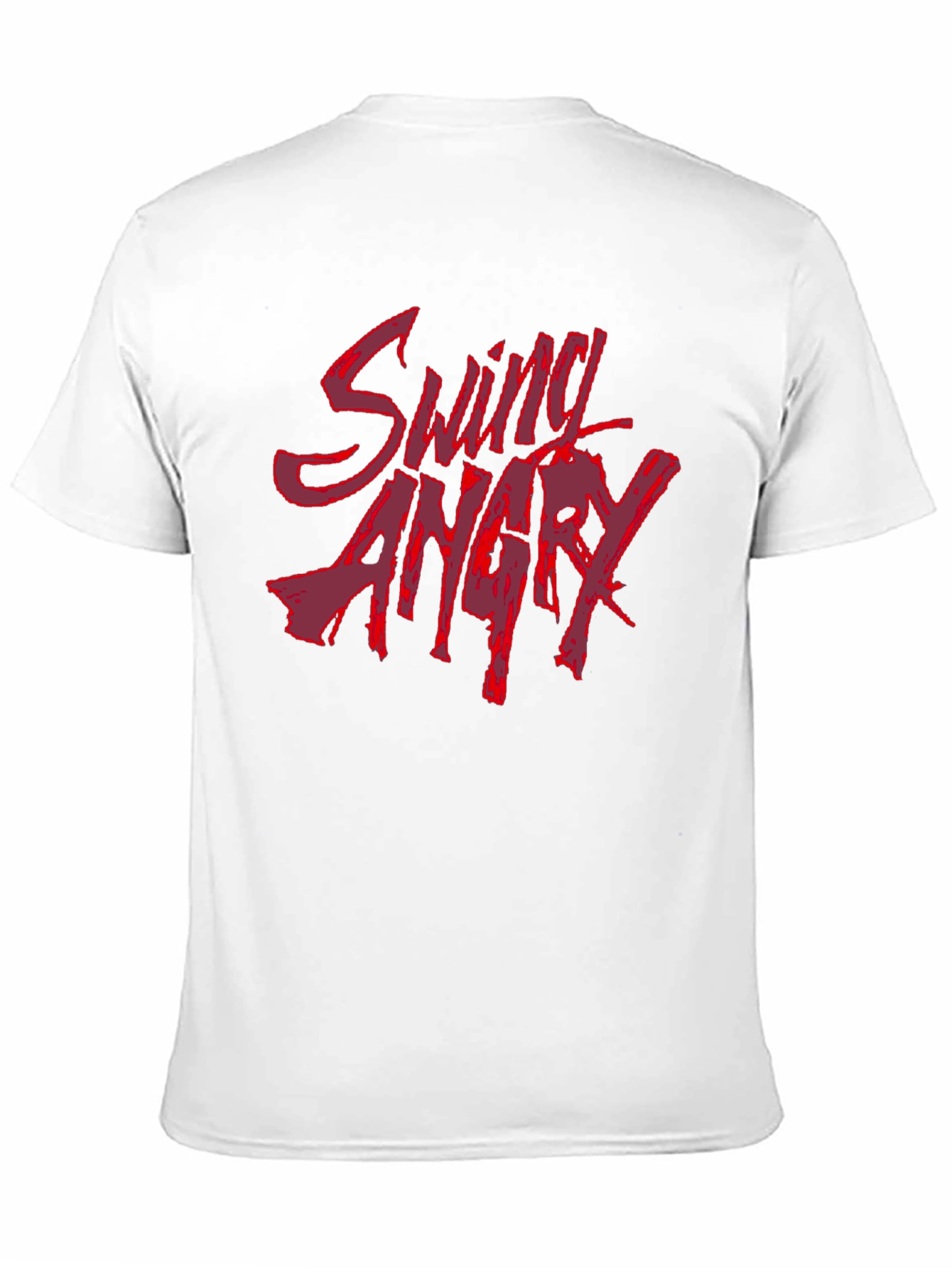 Swing Angry Black Graphic Tee