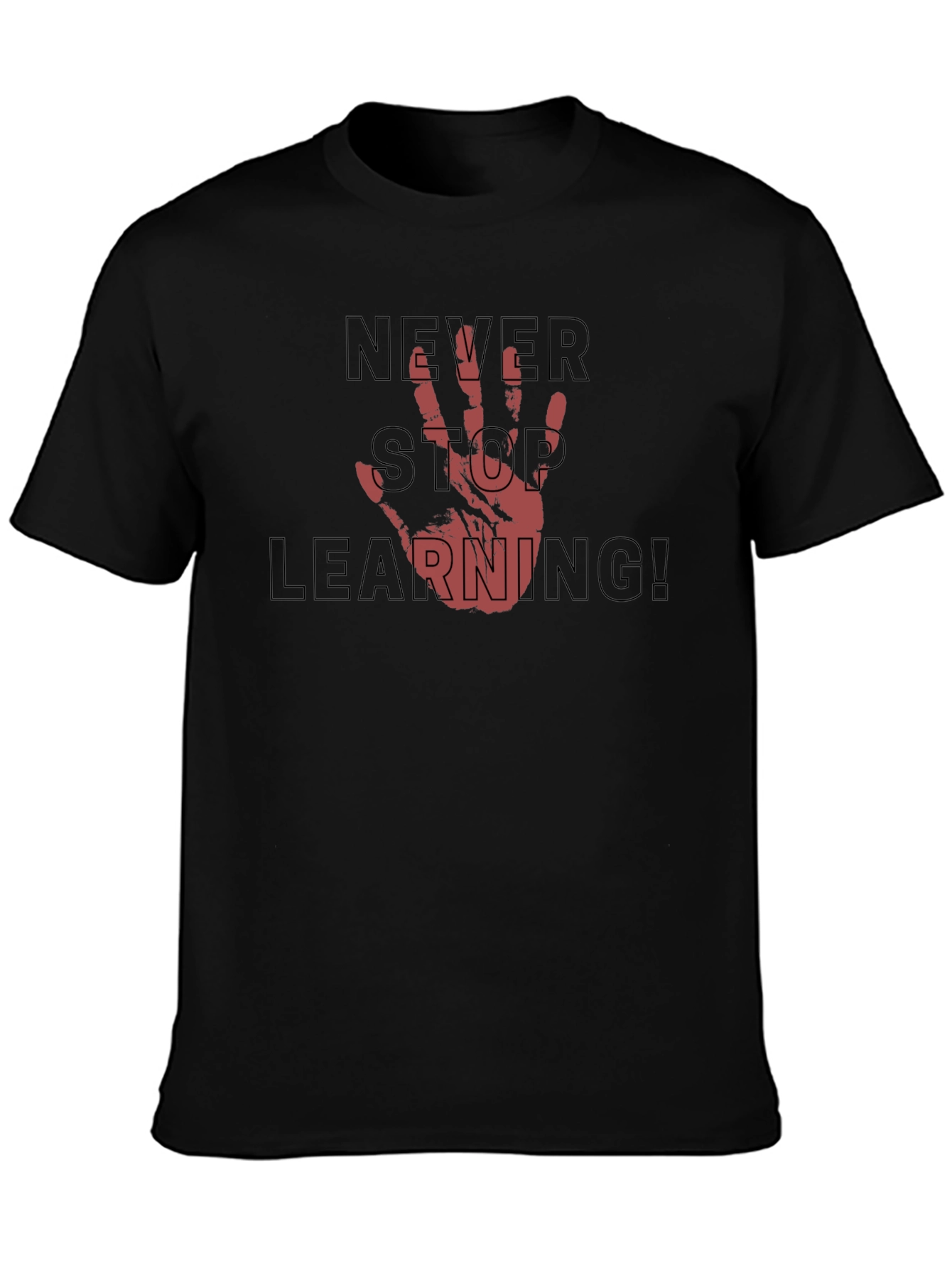Never Stop Learning Graphic Tee