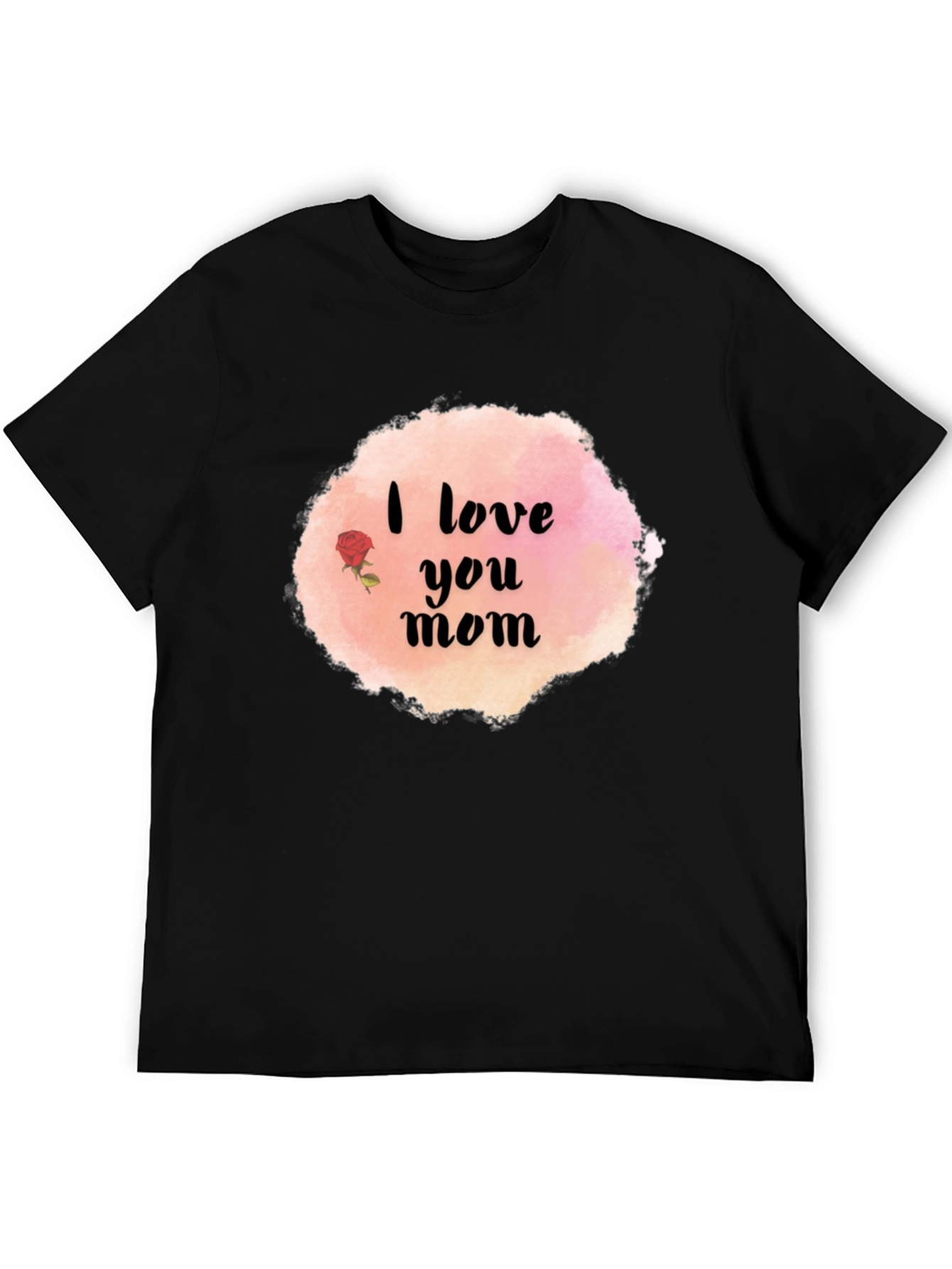I Love You Mom Graphic T-Shirt