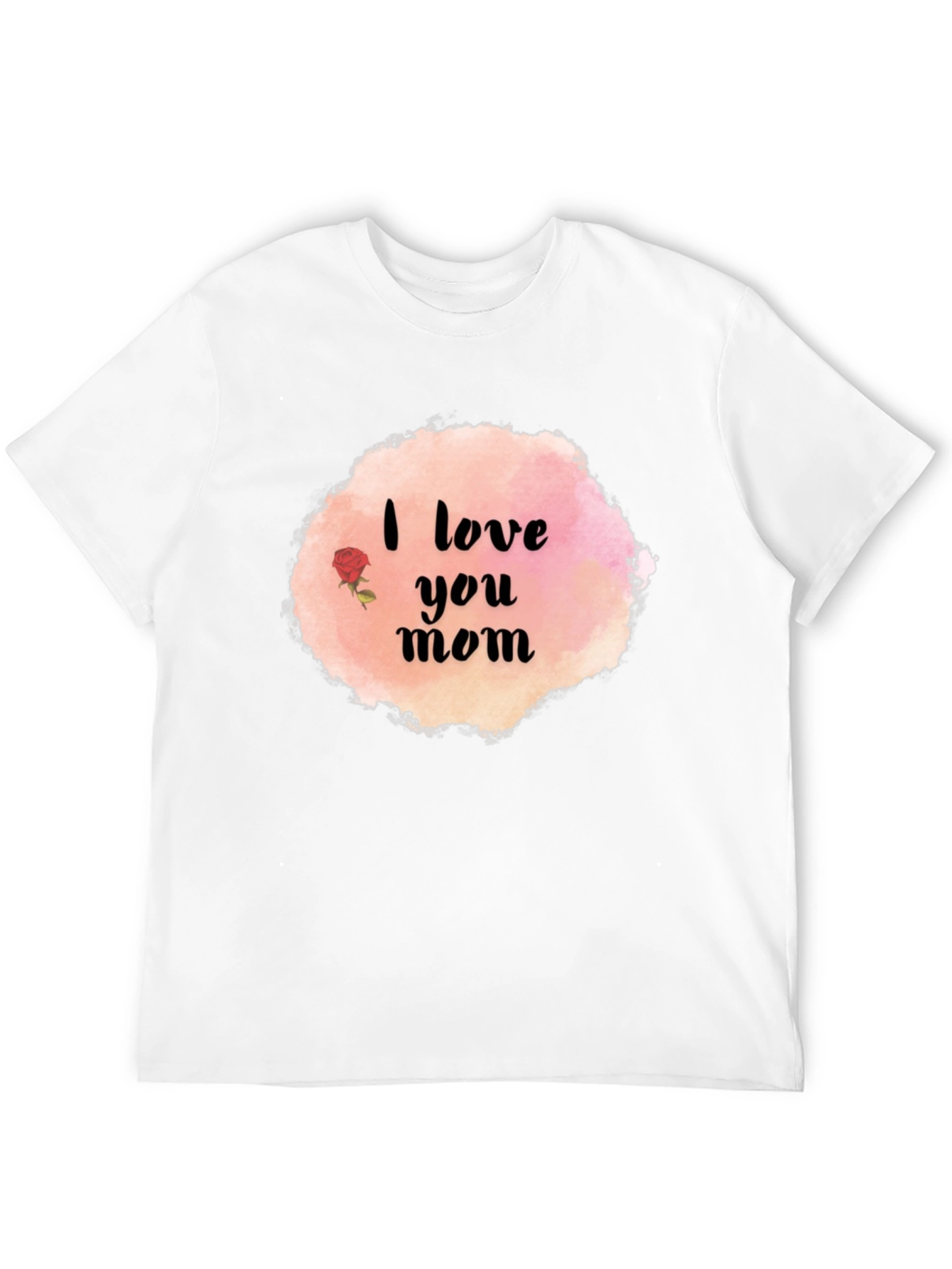 I Love You Mom Graphic T-Shirt