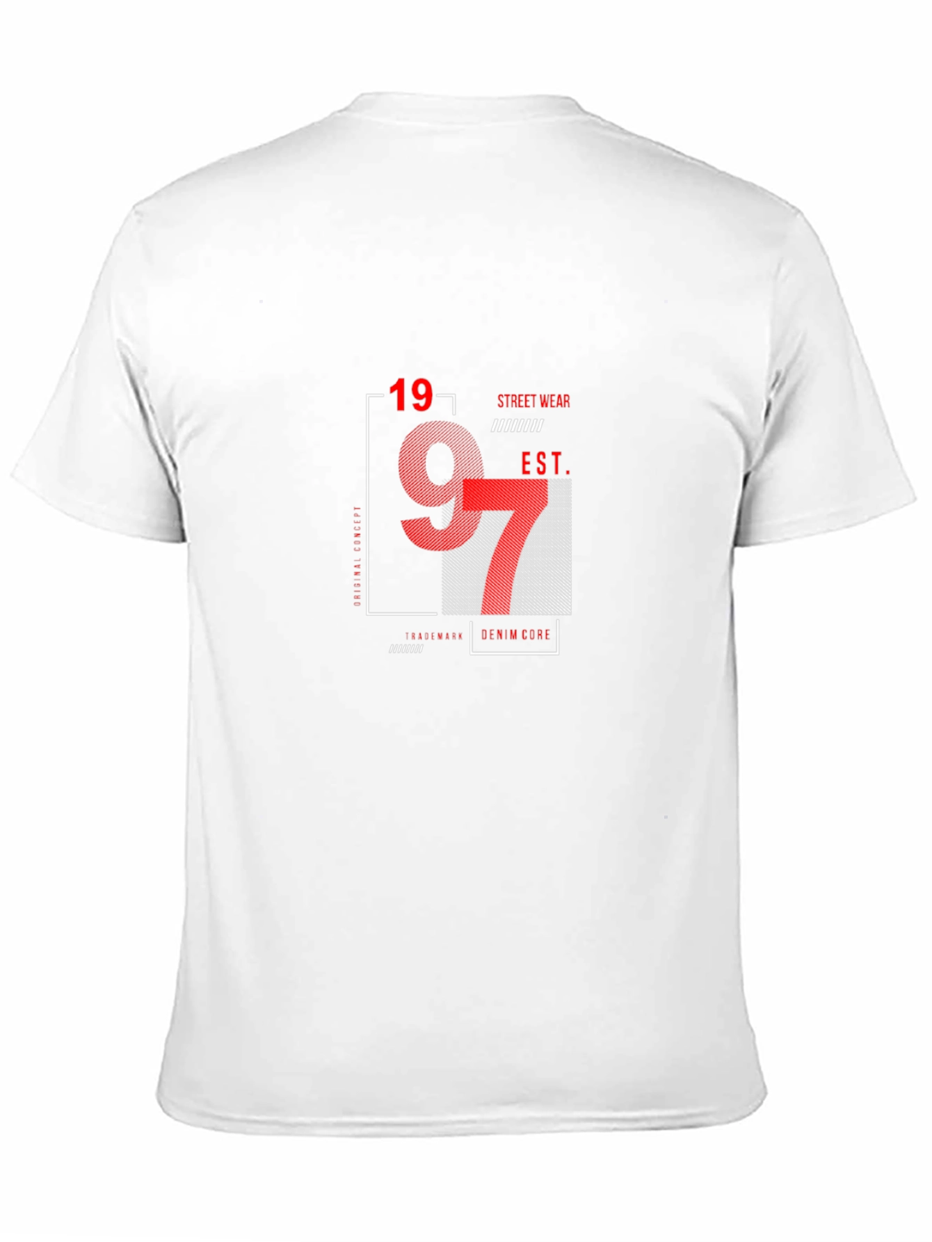 Black Graphic Tee - Street Wear 1997