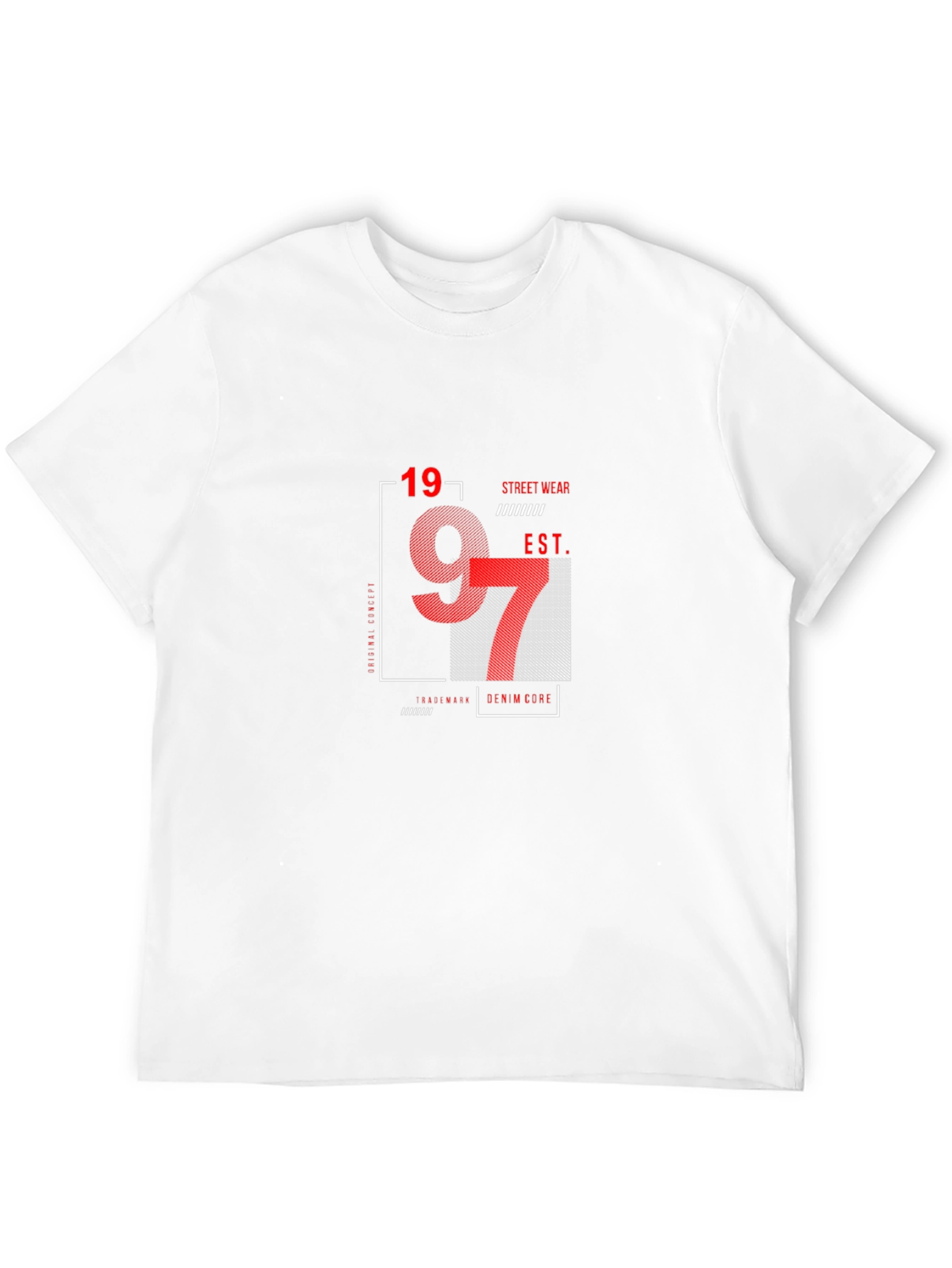 Black Graphic Tee - Street Wear 1997