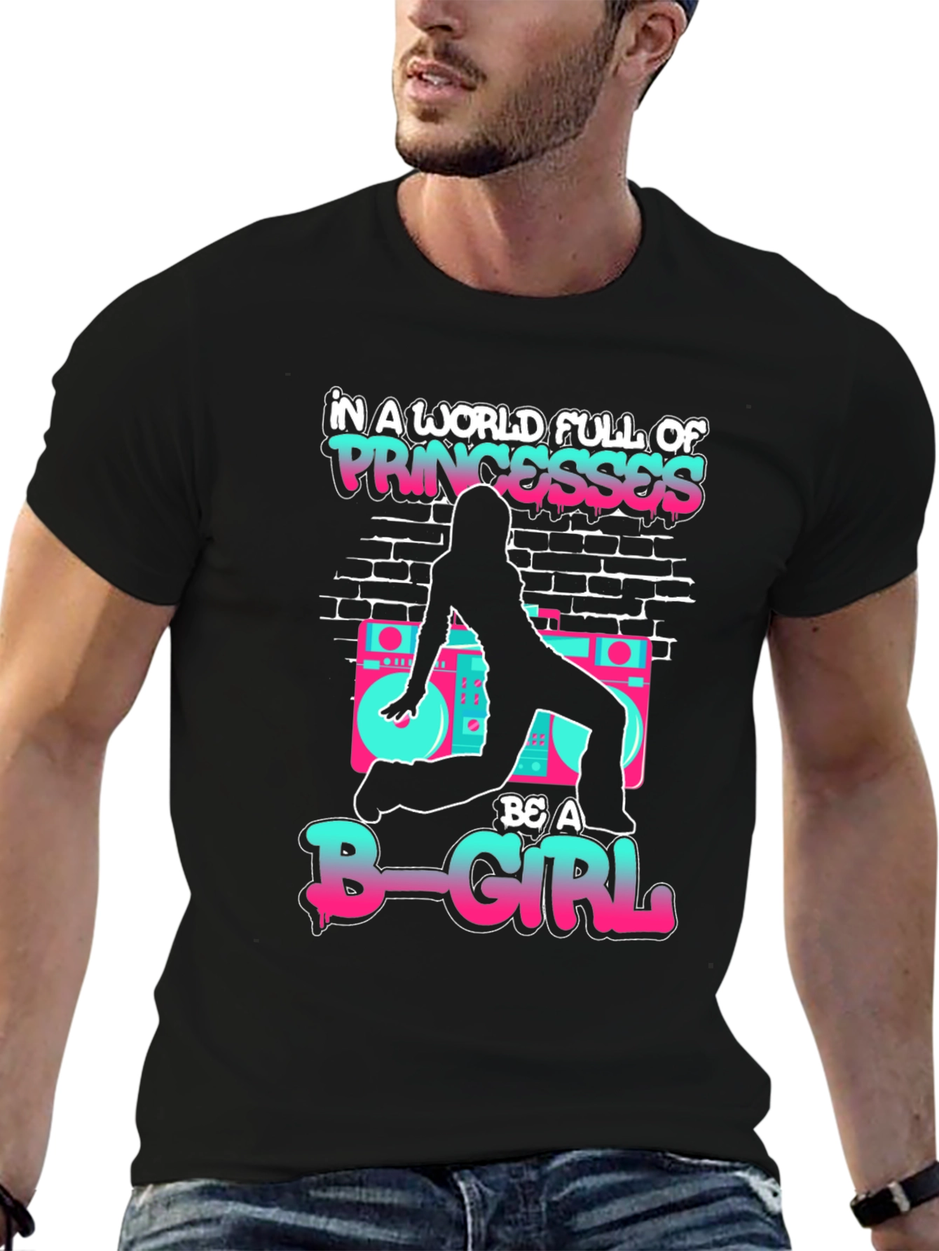 B-Girl Graphic Tee - Dance Inspired Streetwear