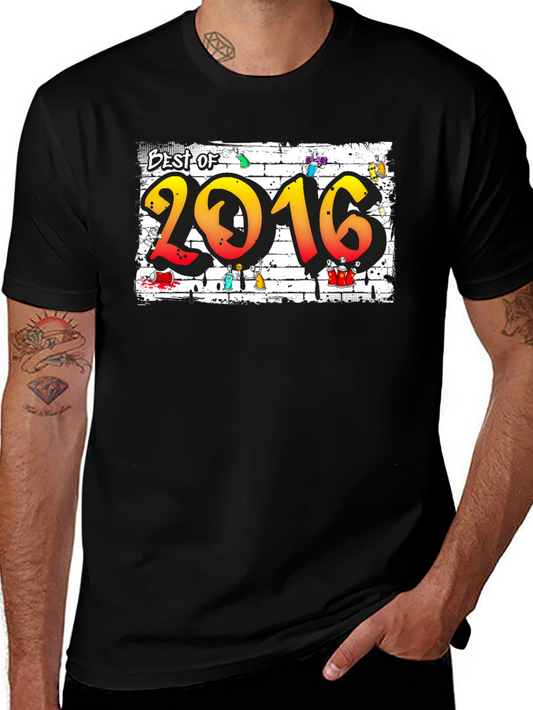 Best of 2016 Graphic Tee - Cool Graffiti Design