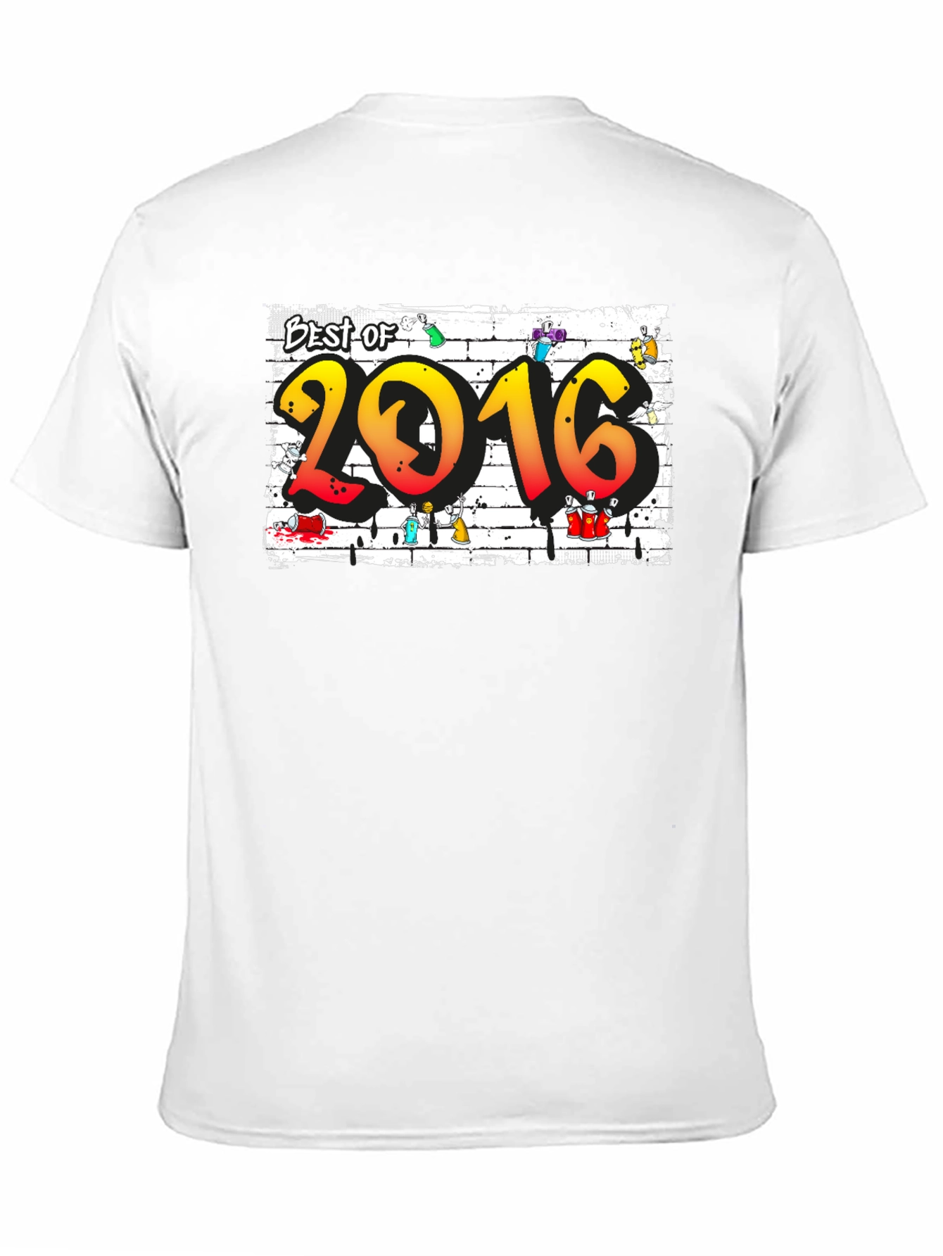 Best of 2016 Graphic Tee - Cool Graffiti Design