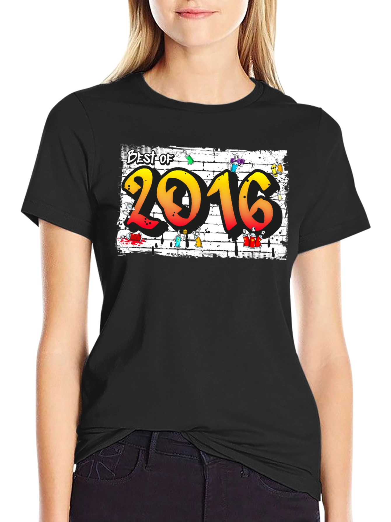 Best of 2016 Graphic Tee - Cool Graffiti Design