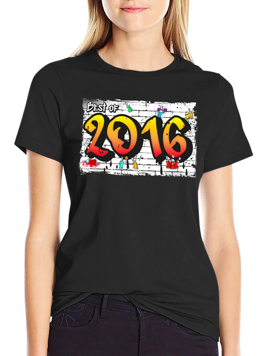 Best of 2016 Graphic Tee - Cool Graffiti Design