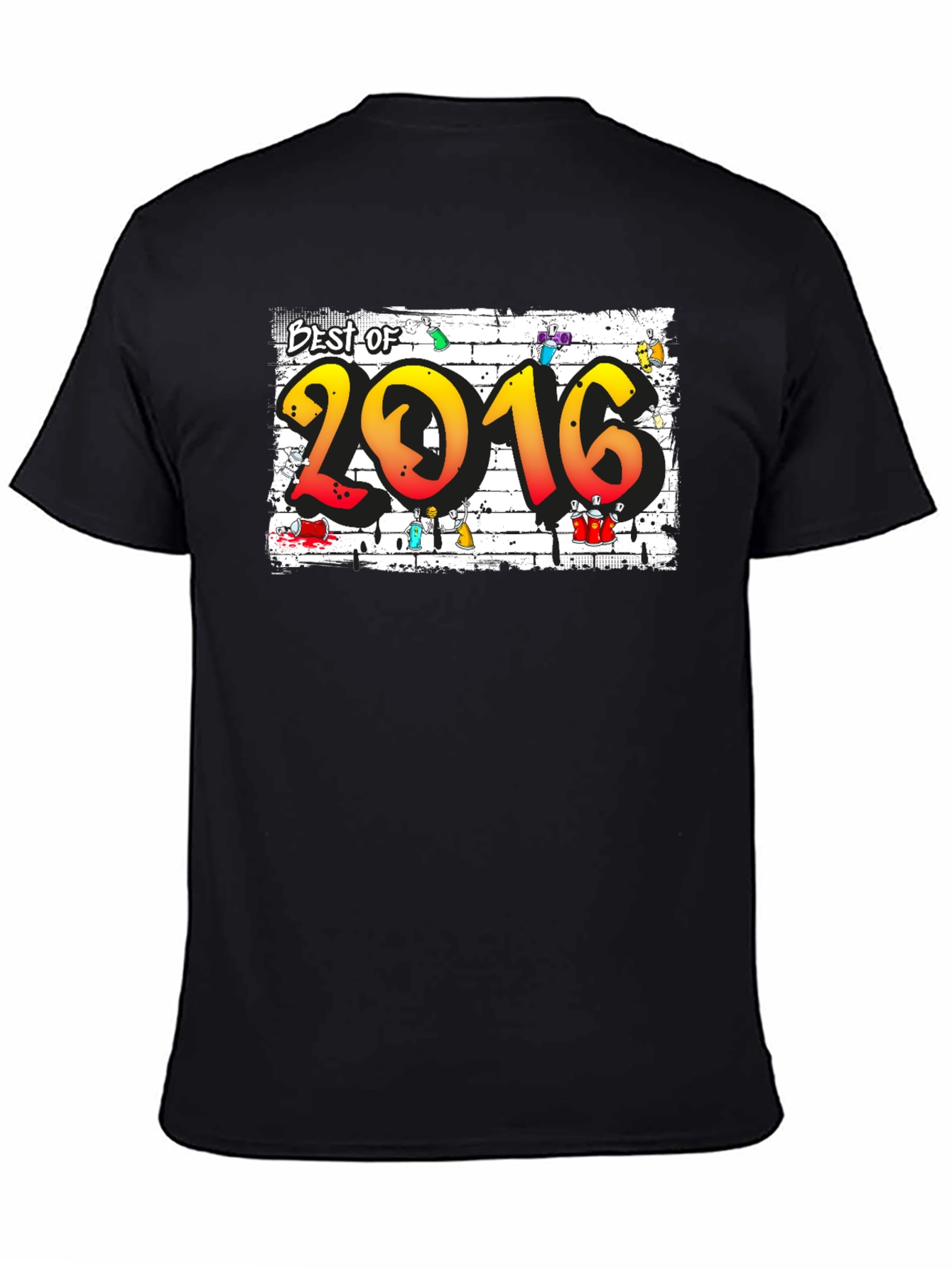 Best of 2016 Graphic Tee - Cool Graffiti Design