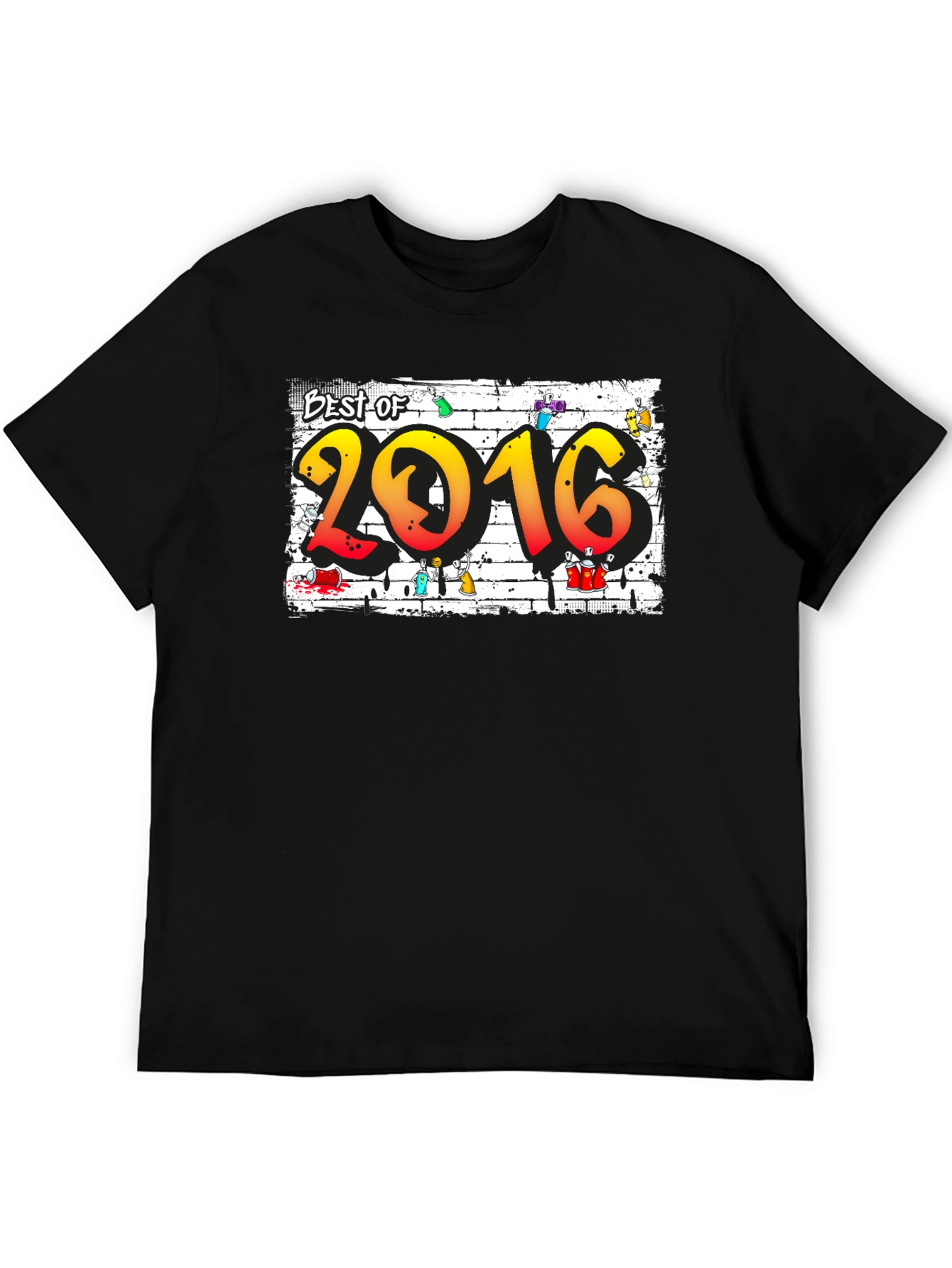Best of 2016 Graphic Tee - Cool Graffiti Design