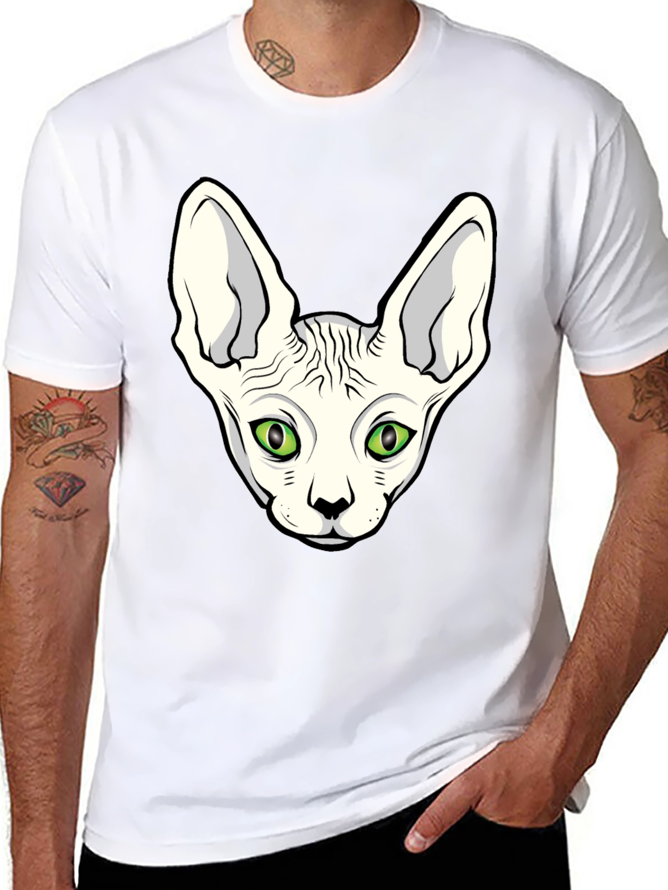 Sphynx Cat T-Shirt - Unique Pet Lover Tee