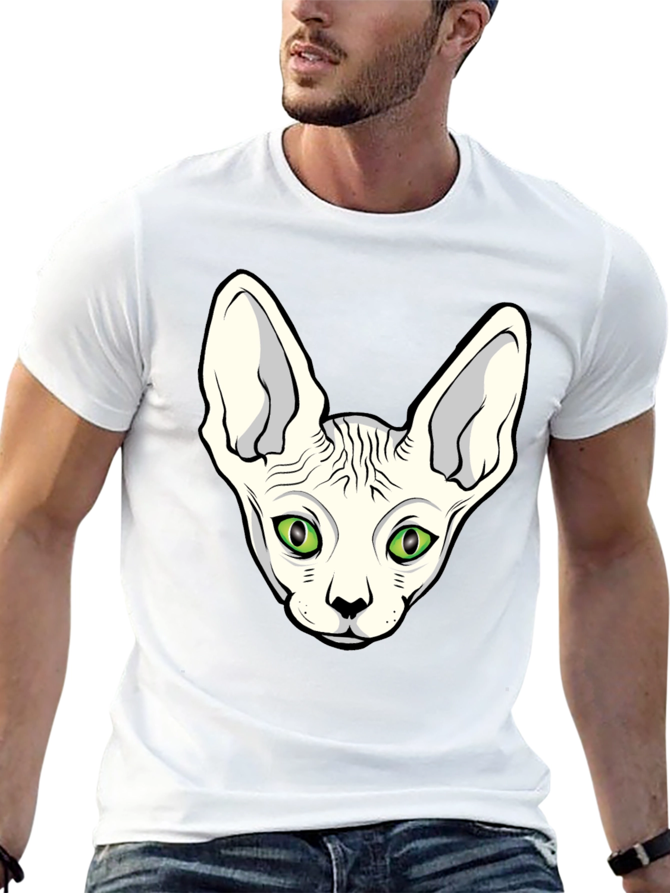 Sphynx Cat T-Shirt - Unique Pet Lover Tee