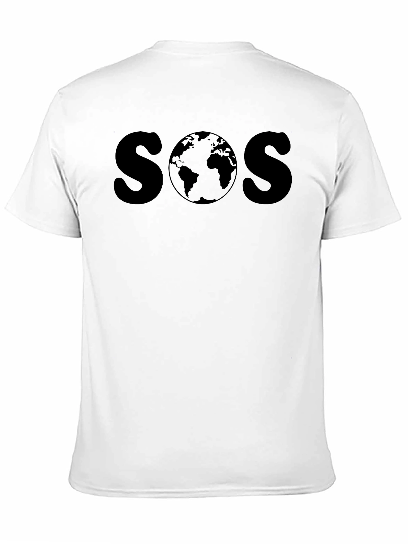 SOS Earth Graphic Tee - Save Our Planet T-Shirt