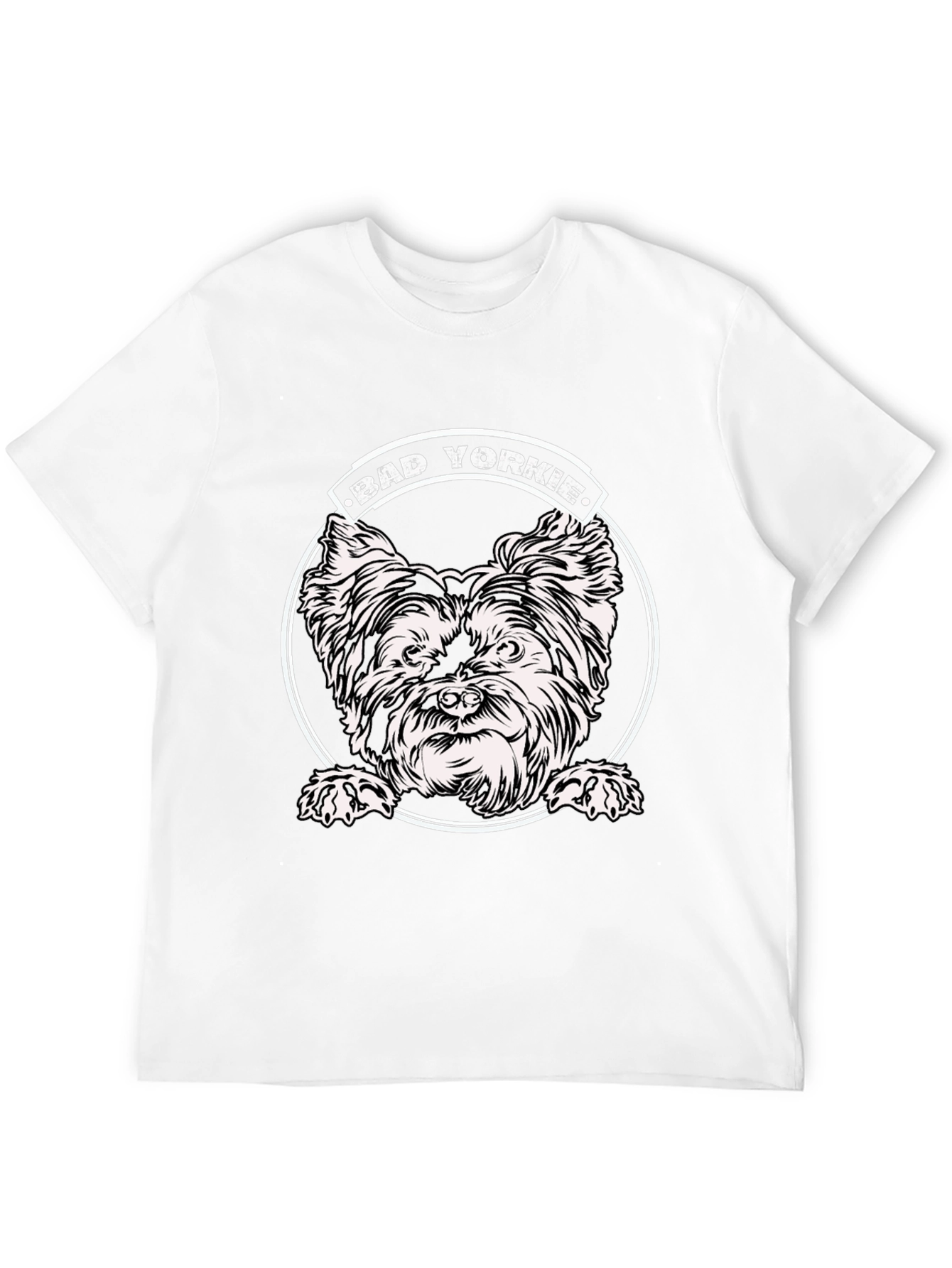Bad Yorkie T-Shirt - Dog Lover Apparel