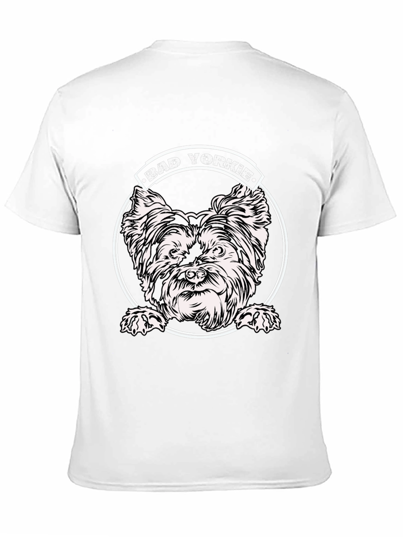 Bad Yorkie T-Shirt - Dog Lover Apparel