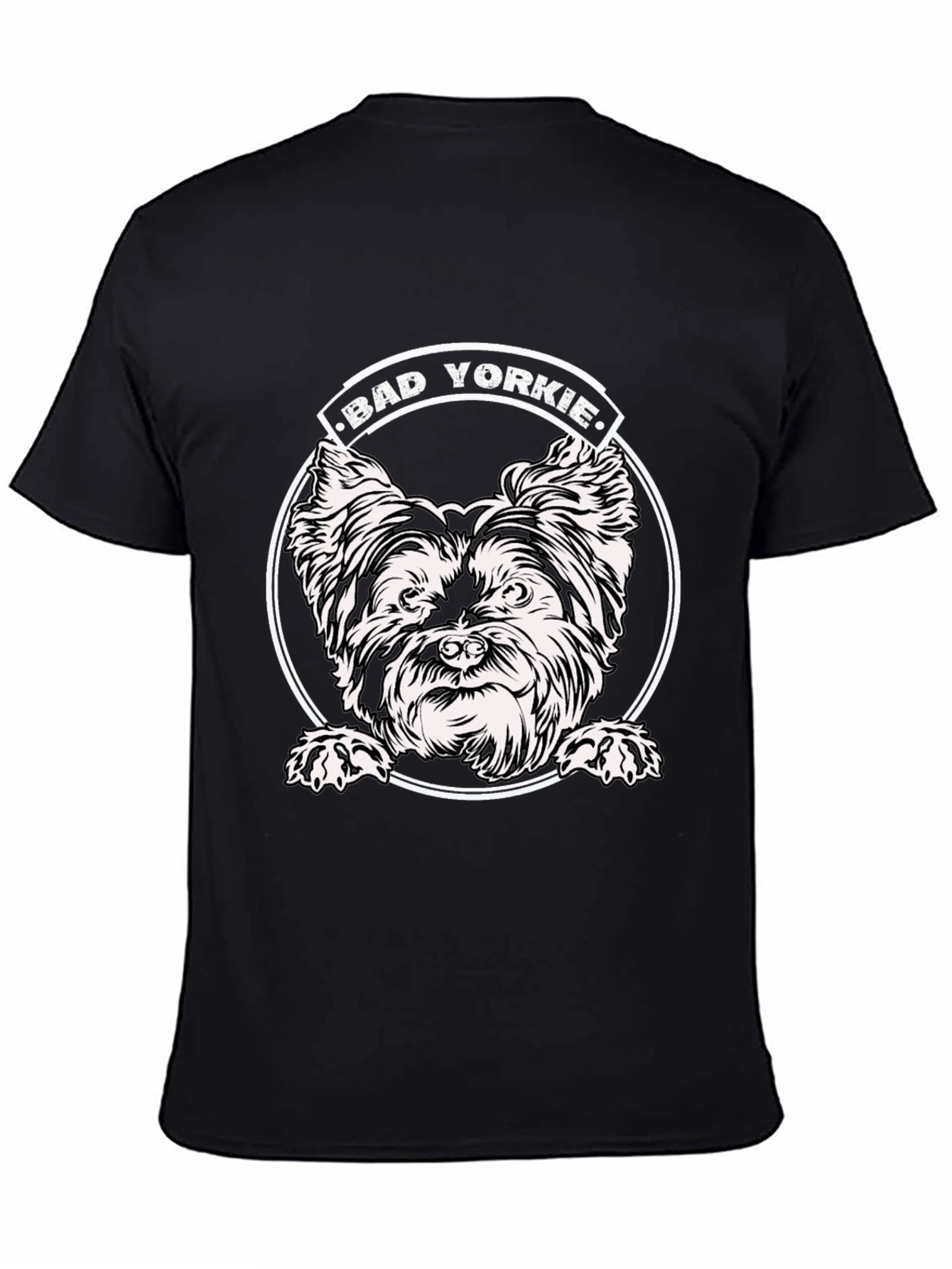 Bad Yorkie T-Shirt - Dog Lover Apparel