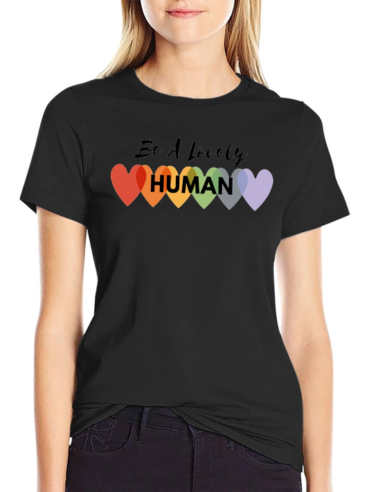 Be a Lovely Human Graphic Tee