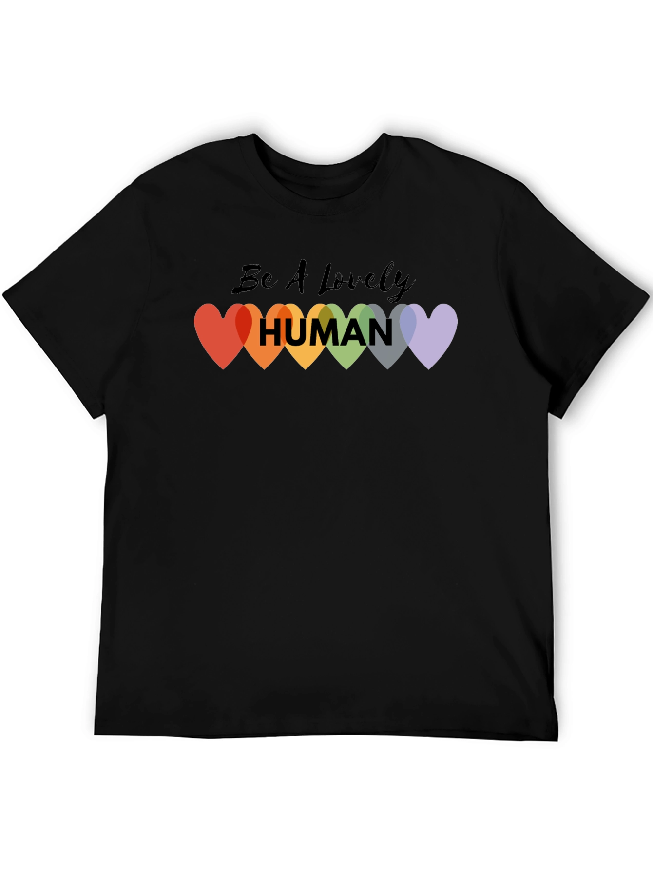 Be a Lovely Human Graphic Tee
