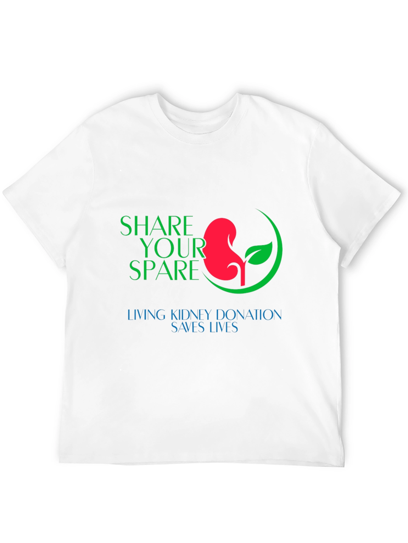 Share Your Spare T-Shirt - Kidney Donation Awareness