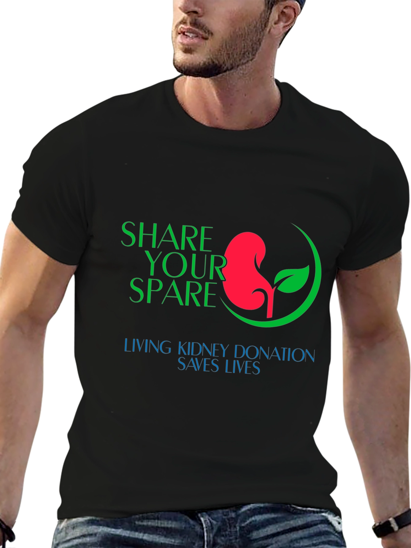 Share Your Spare T-Shirt - Kidney Donation Awareness